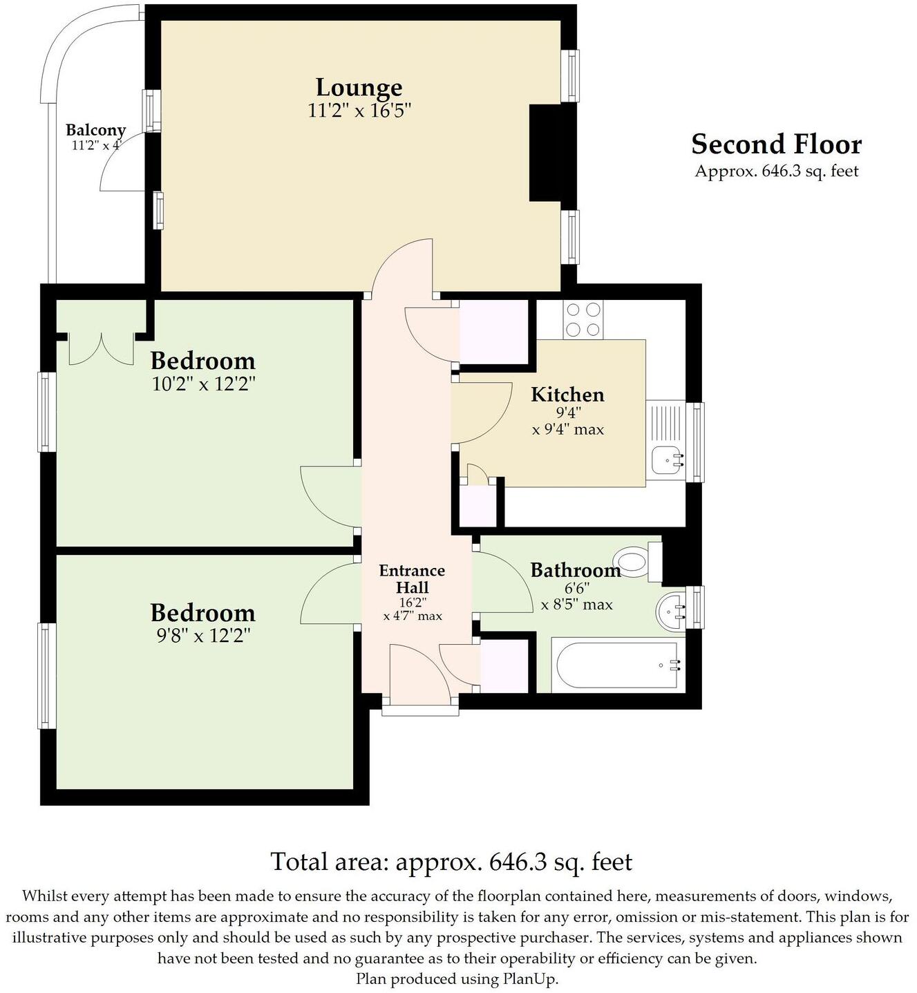 Long Row, Norwich floorplan