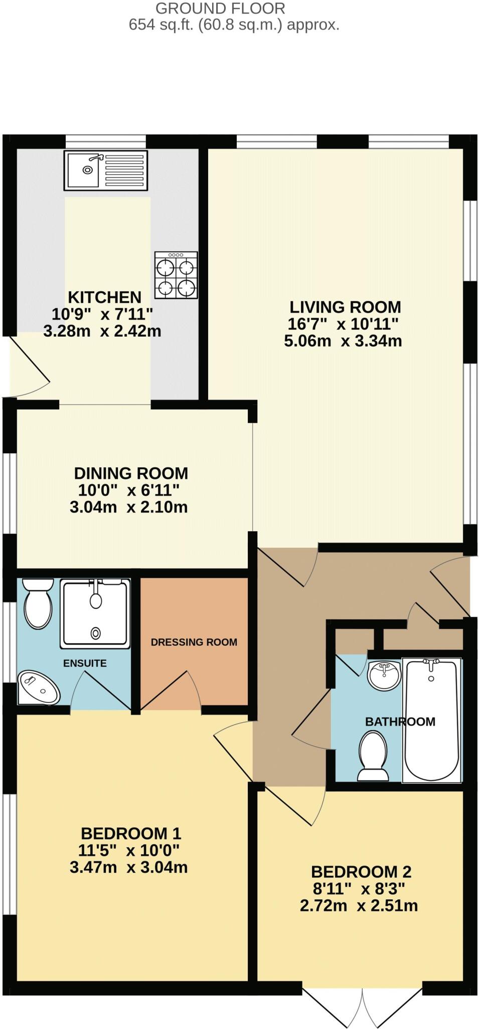 Cheveley Park, Grantham floorplan