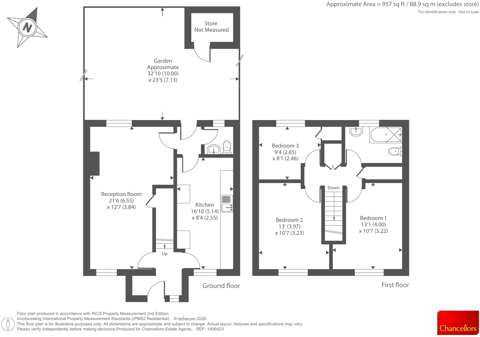 Butte Furlong, Haddenham floorplan