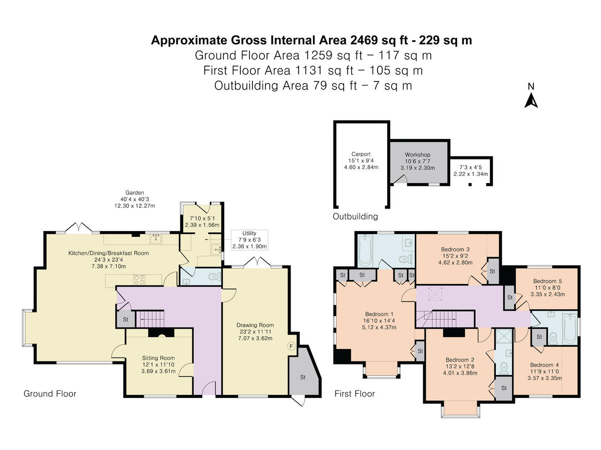 High Street, Longworth, OX13 floorplan