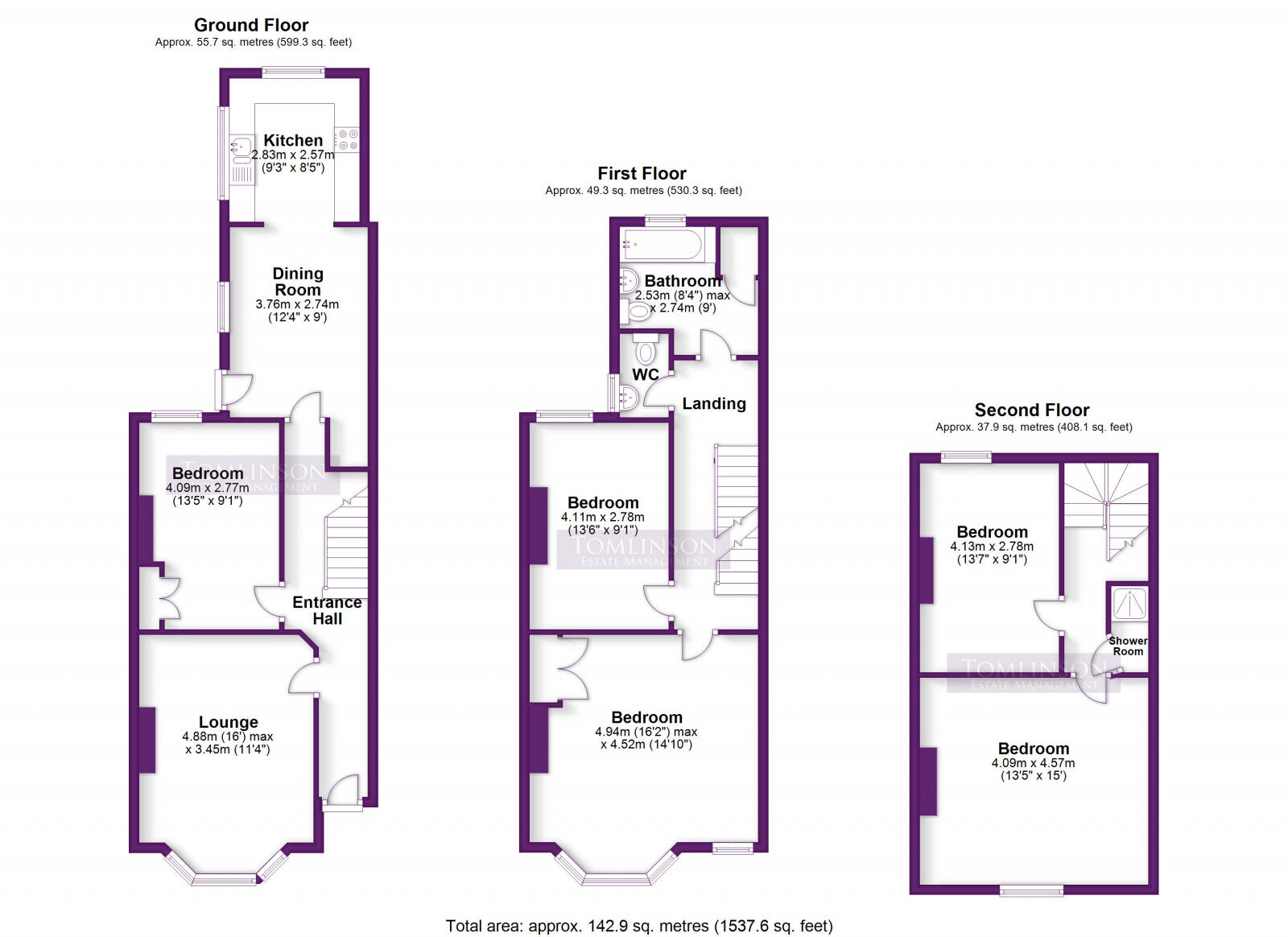 Castle Boulevard, Lenton, Nottingham, NG7 1FE floorplan