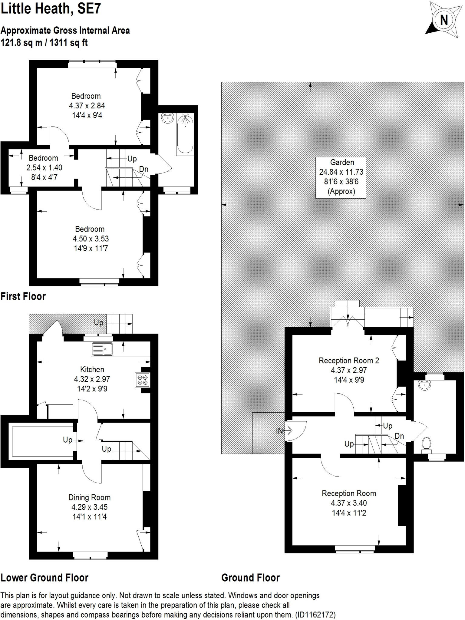 Little Heath, Charlton, SE7 floorplan
