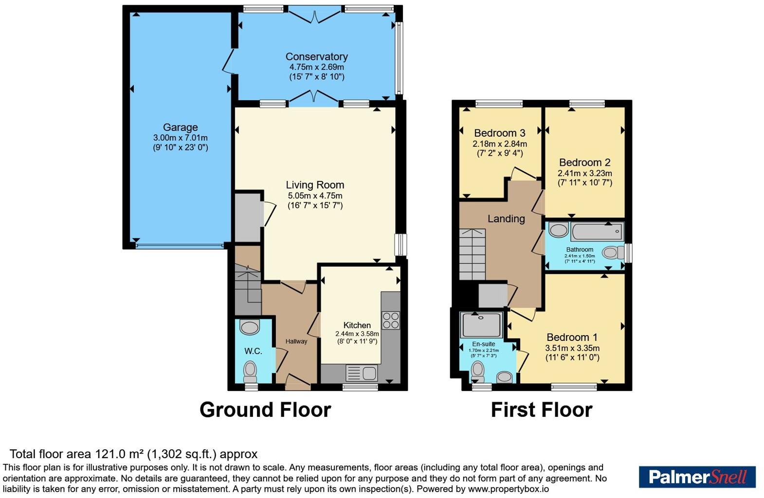 Proctor Drive, Weston-super-Mare, Somerset, BS24 floorplan