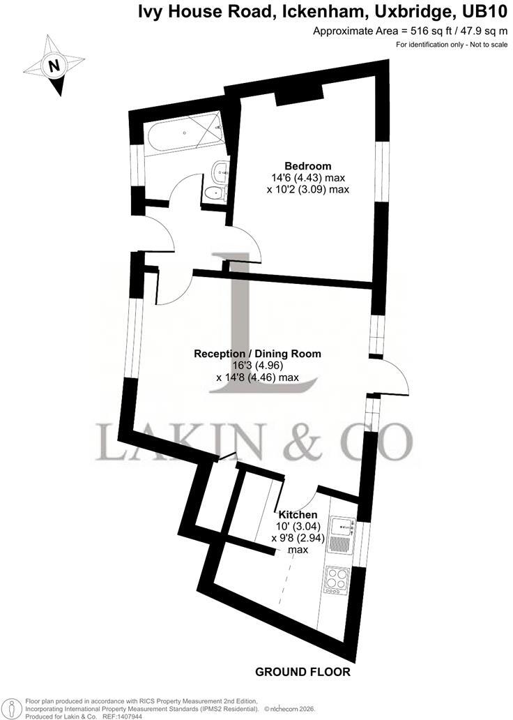 Ivy House Cottages, Ickenham, UB10 floorplan