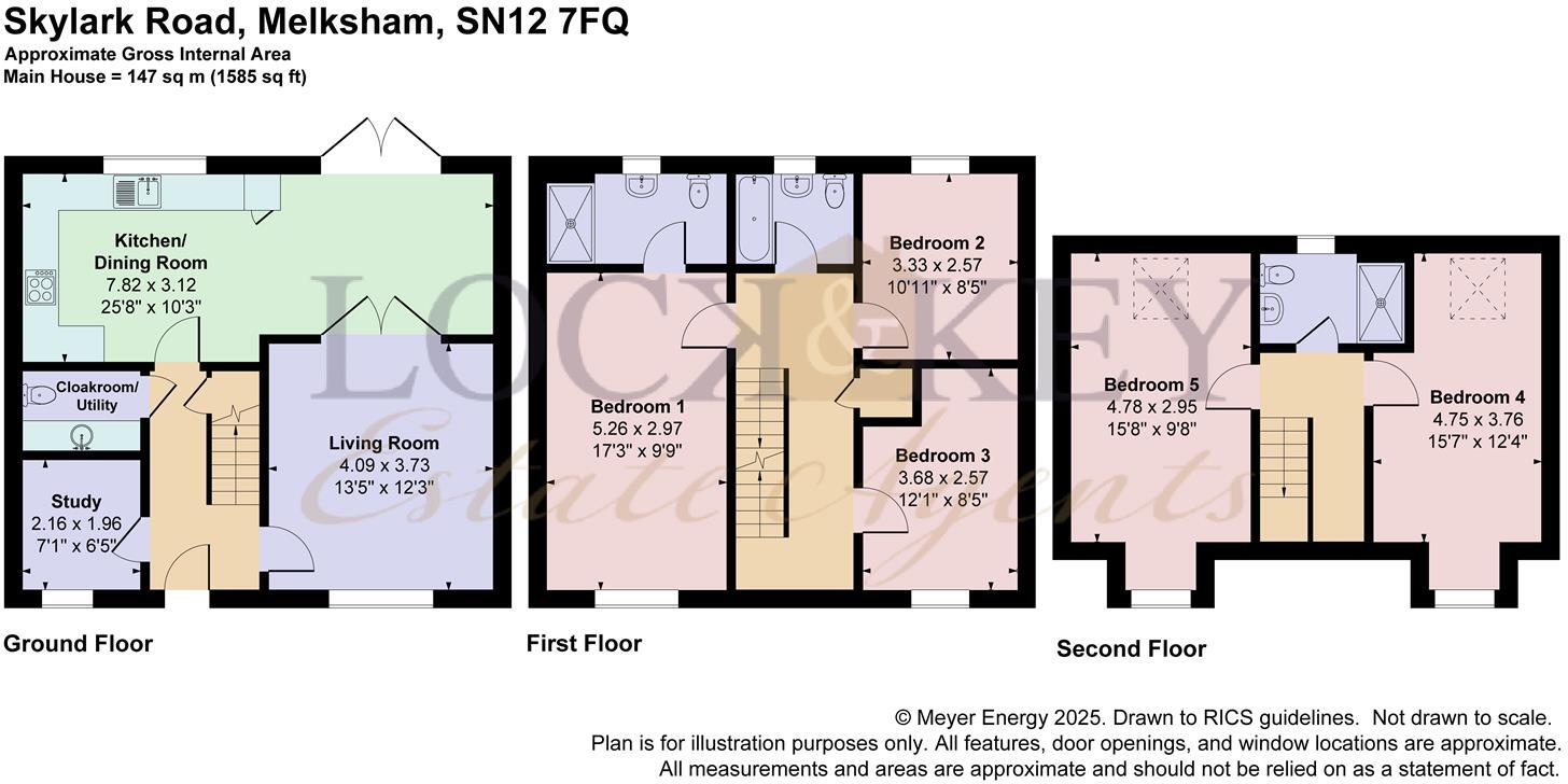 Skylark Road, Melksham floorplan