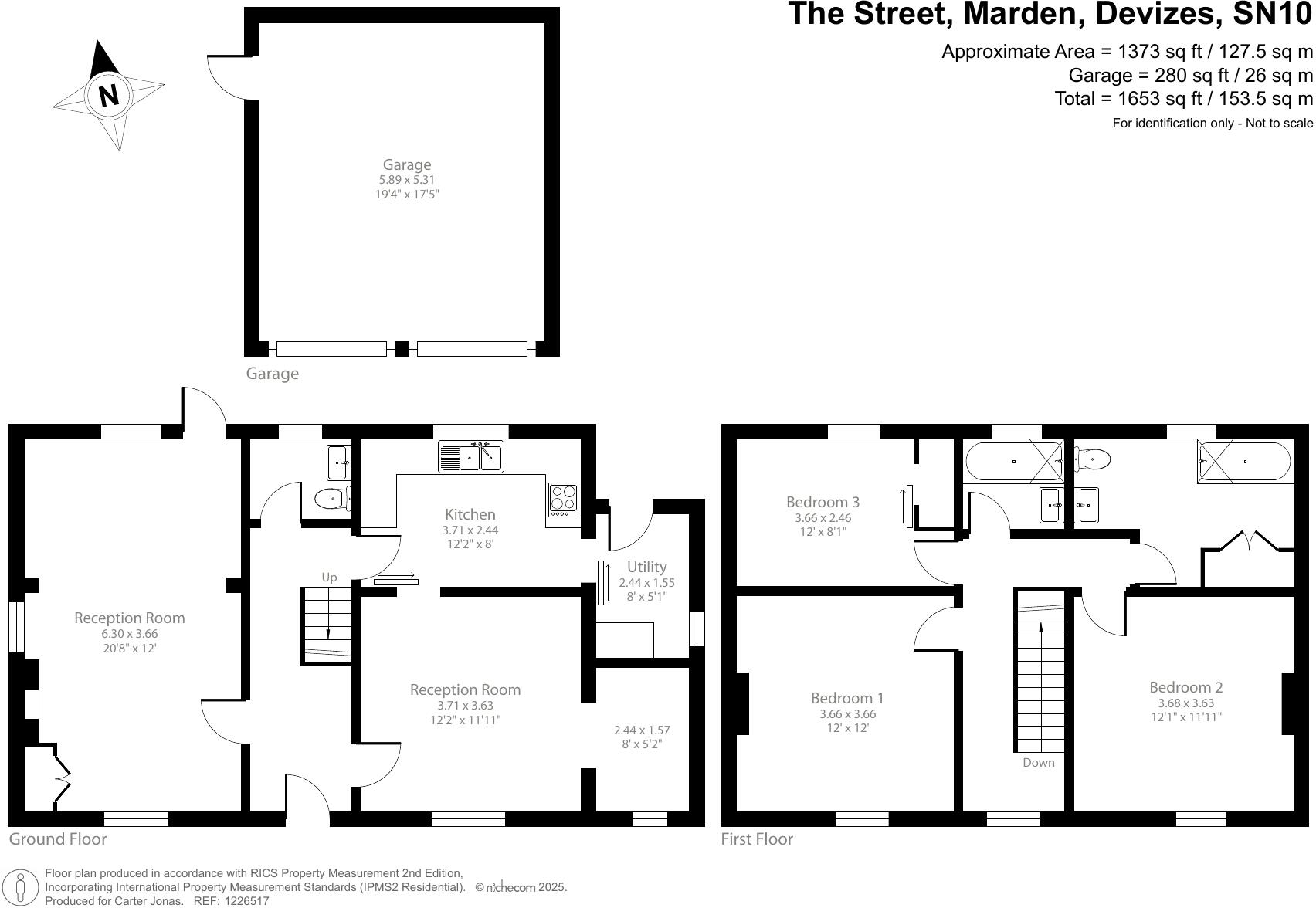 The Street, Marden, Devizes, Wiltshire, SN10 floorplan