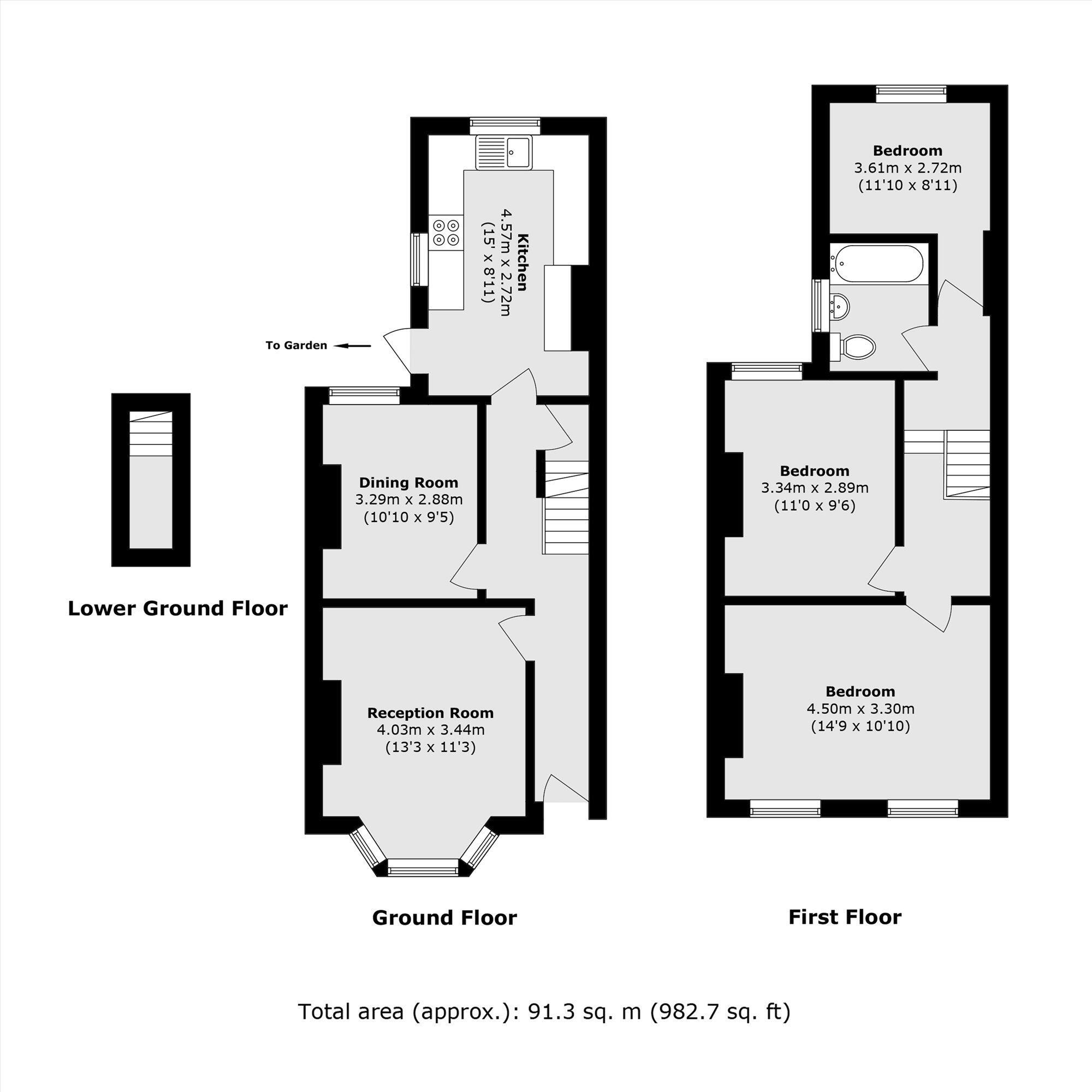Elswick Road, Lewisham floorplan