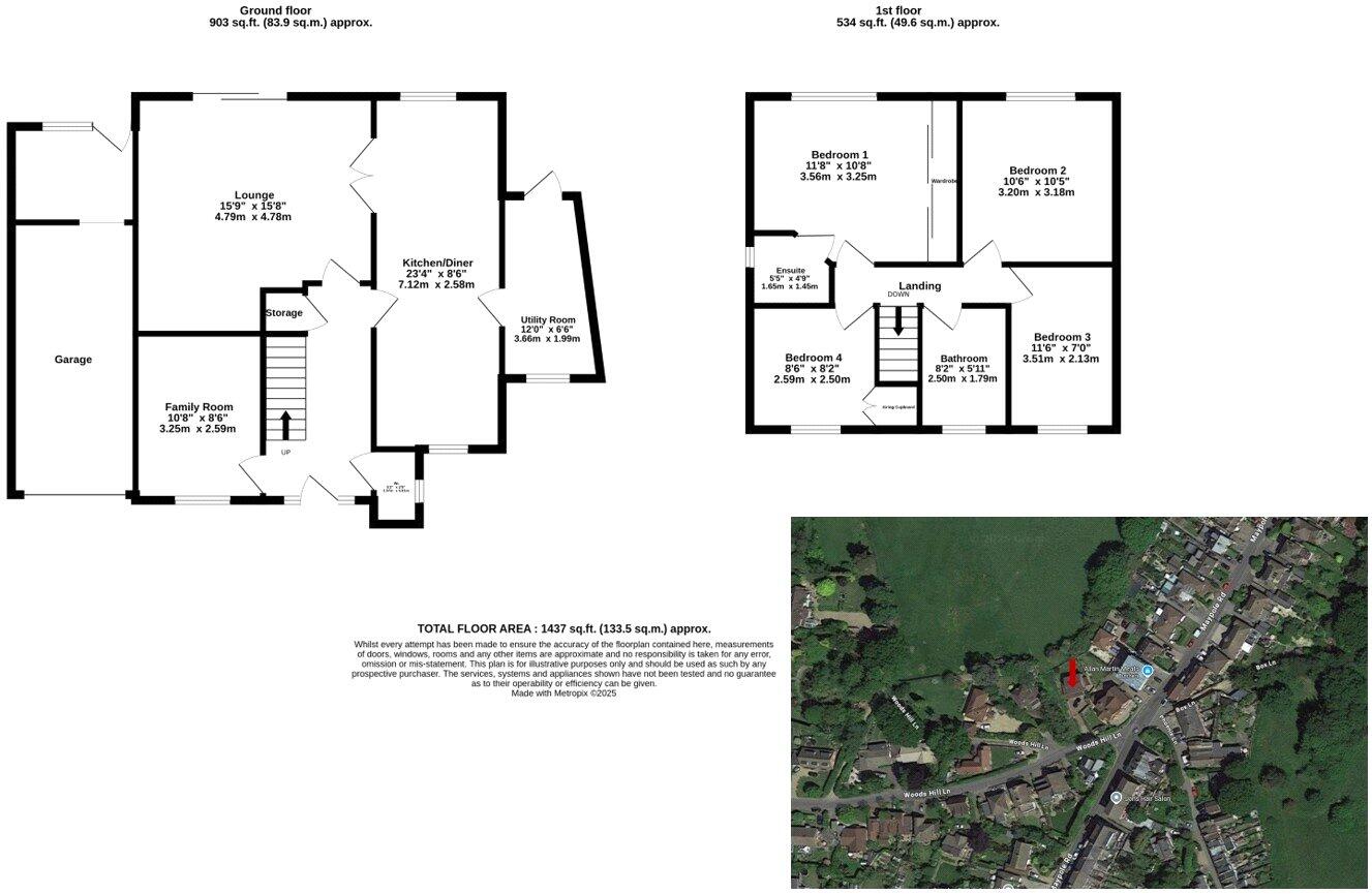 Woods Hill Lane, Ashurst Wood, West Sussex, RH19 floorplan