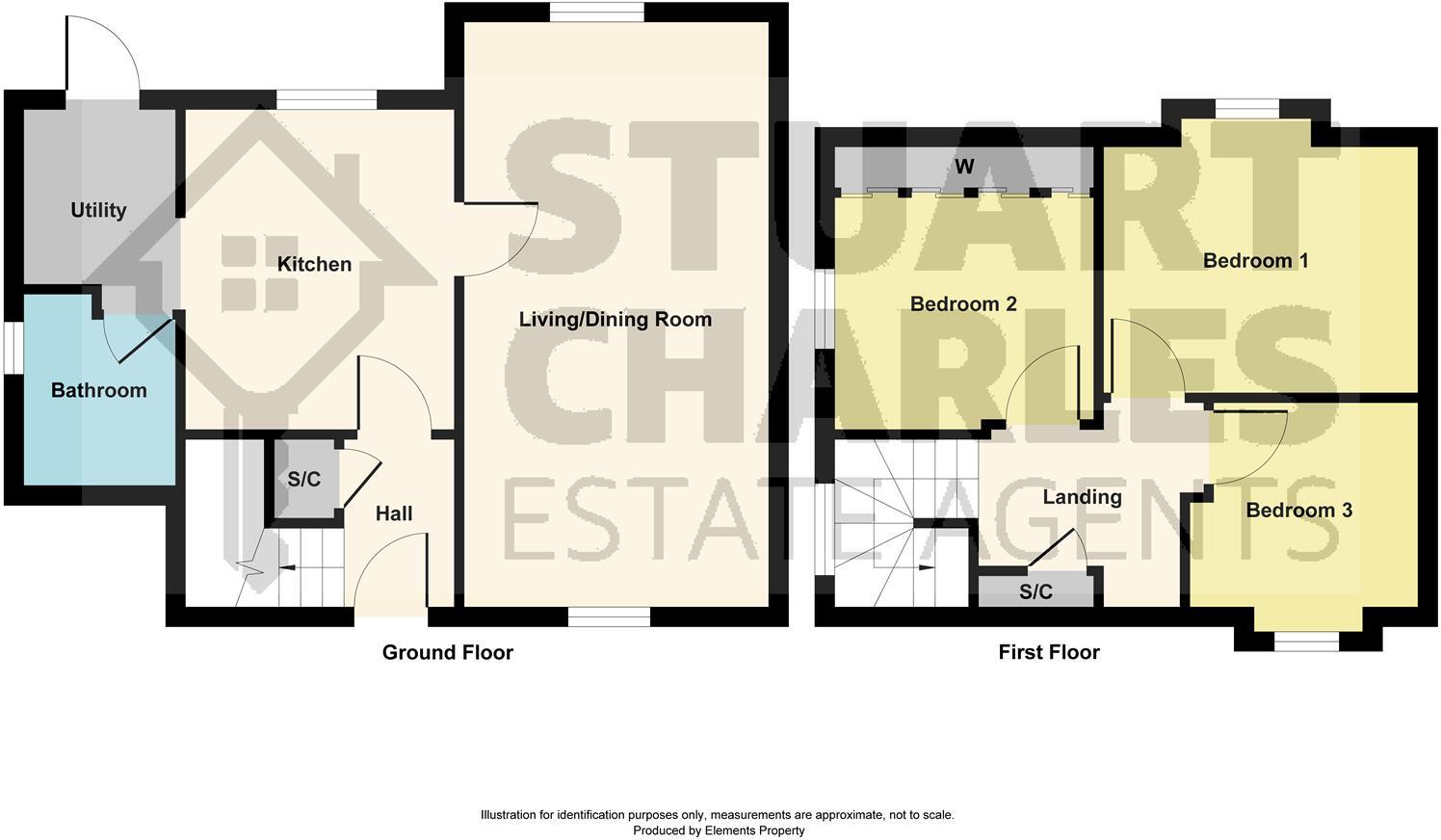 Upperfield Grove, Corby floorplan