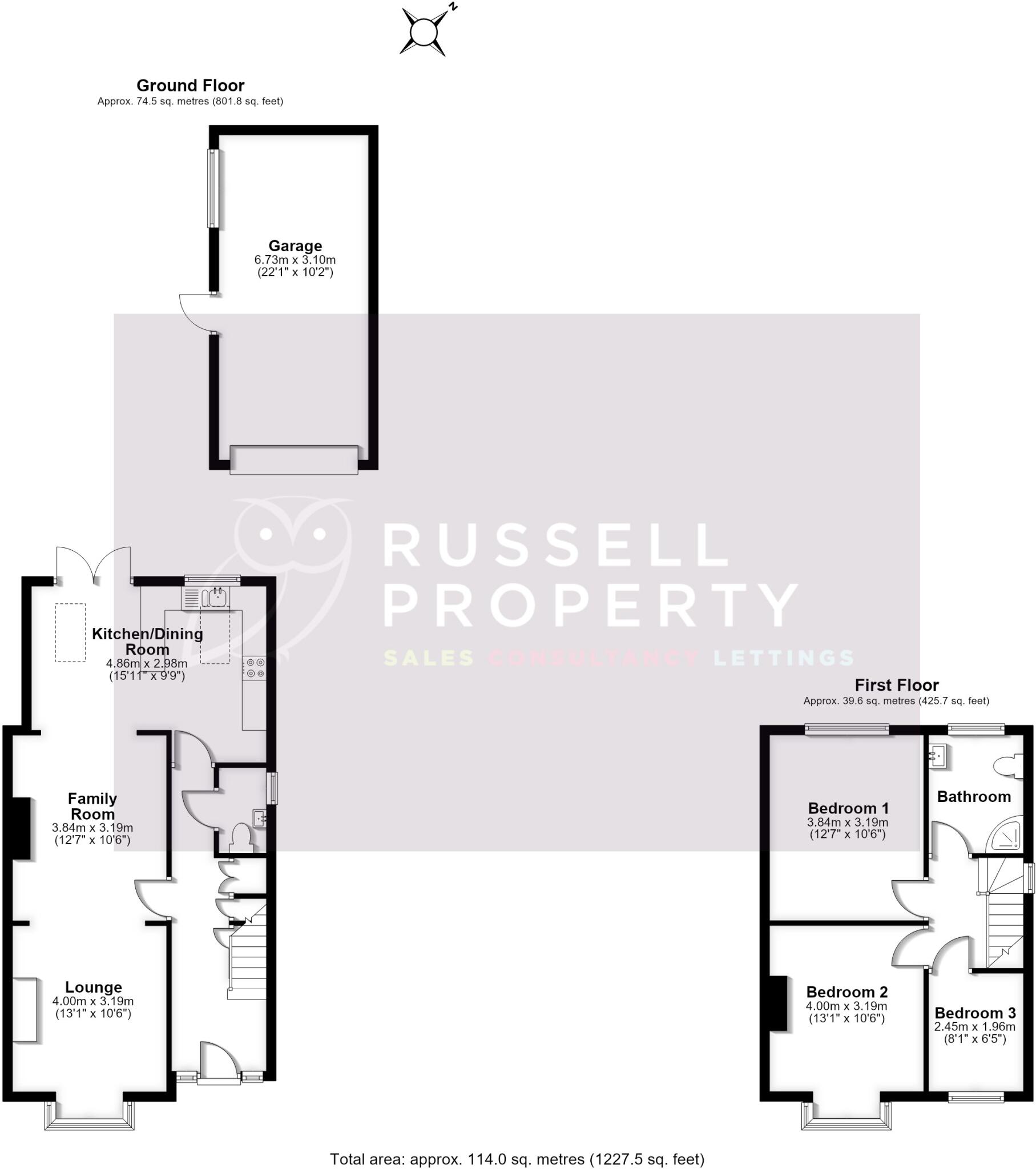 Rye Street, Bishop's Stortford, Hertfordshire, CM23 floorplan