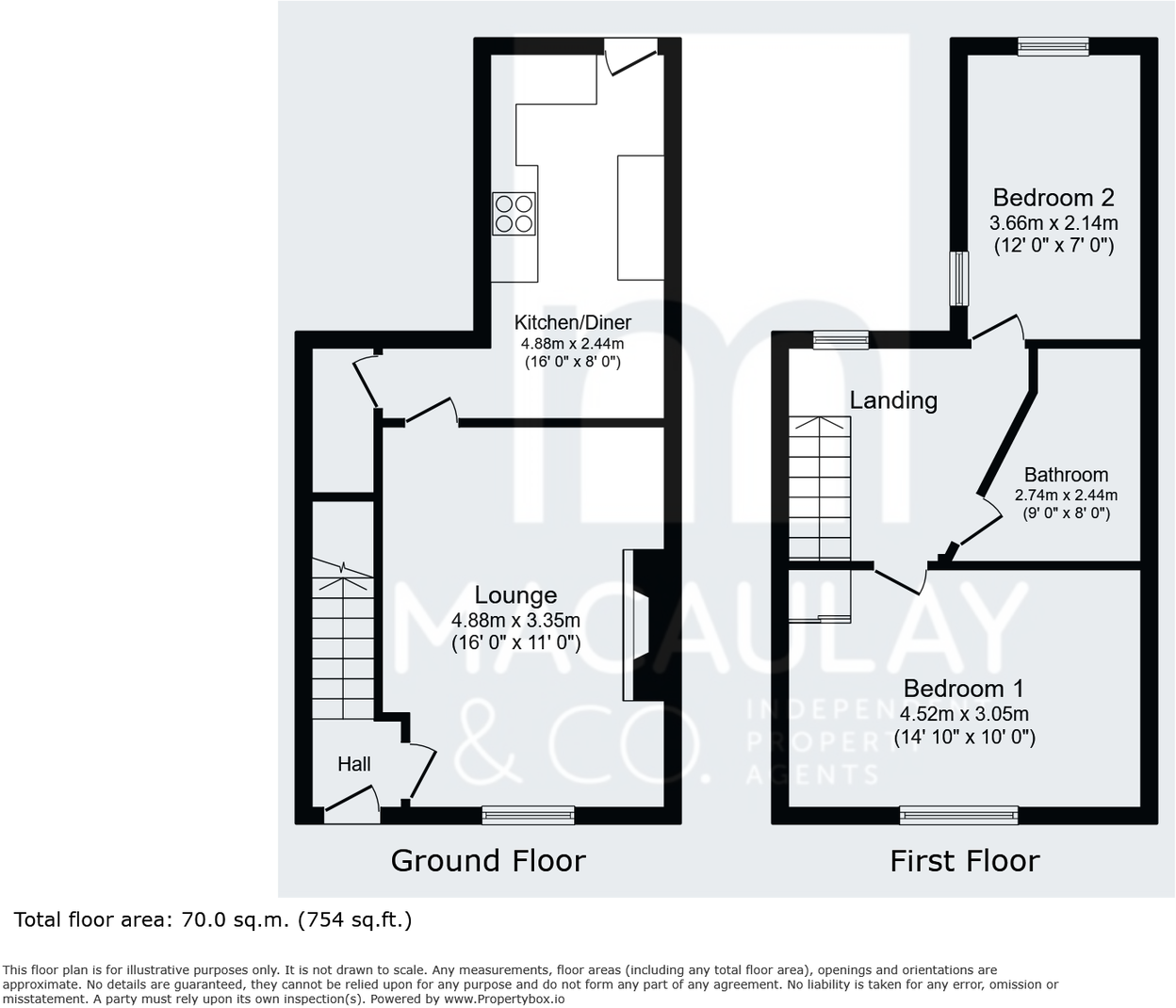 Exley Head, Keighley, BD22 7EH floorplan