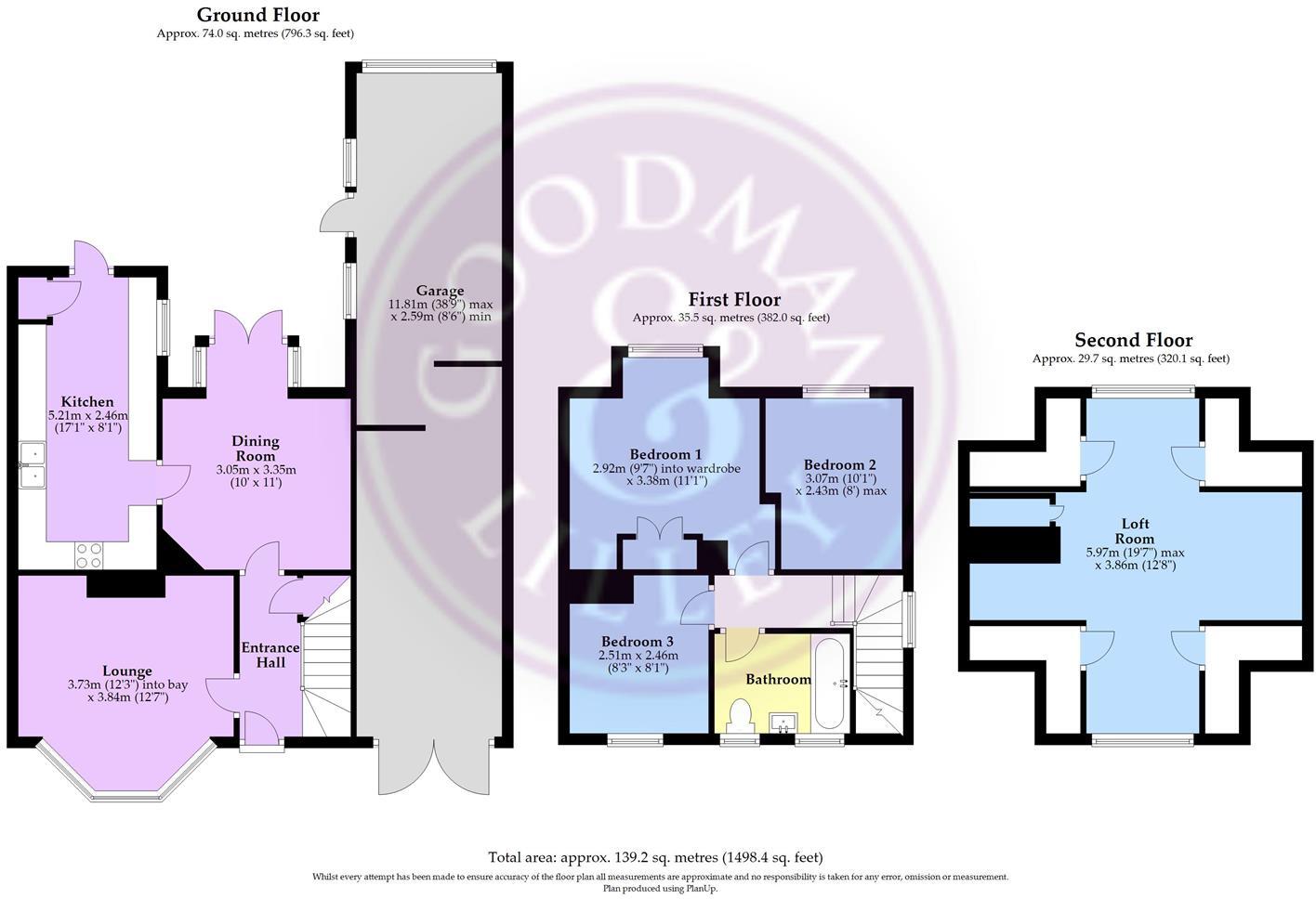 Charming house on Southmead Road, Westbury-on-Trym floorplan