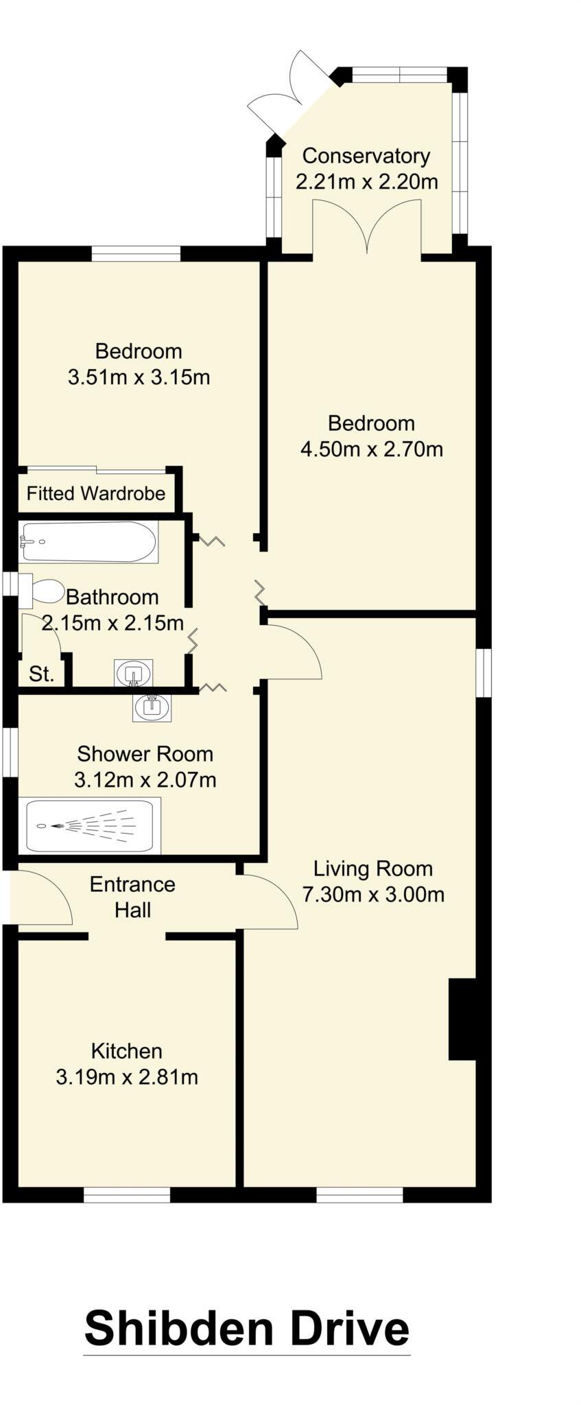 Shibden Drive, Carlinghow floorplan