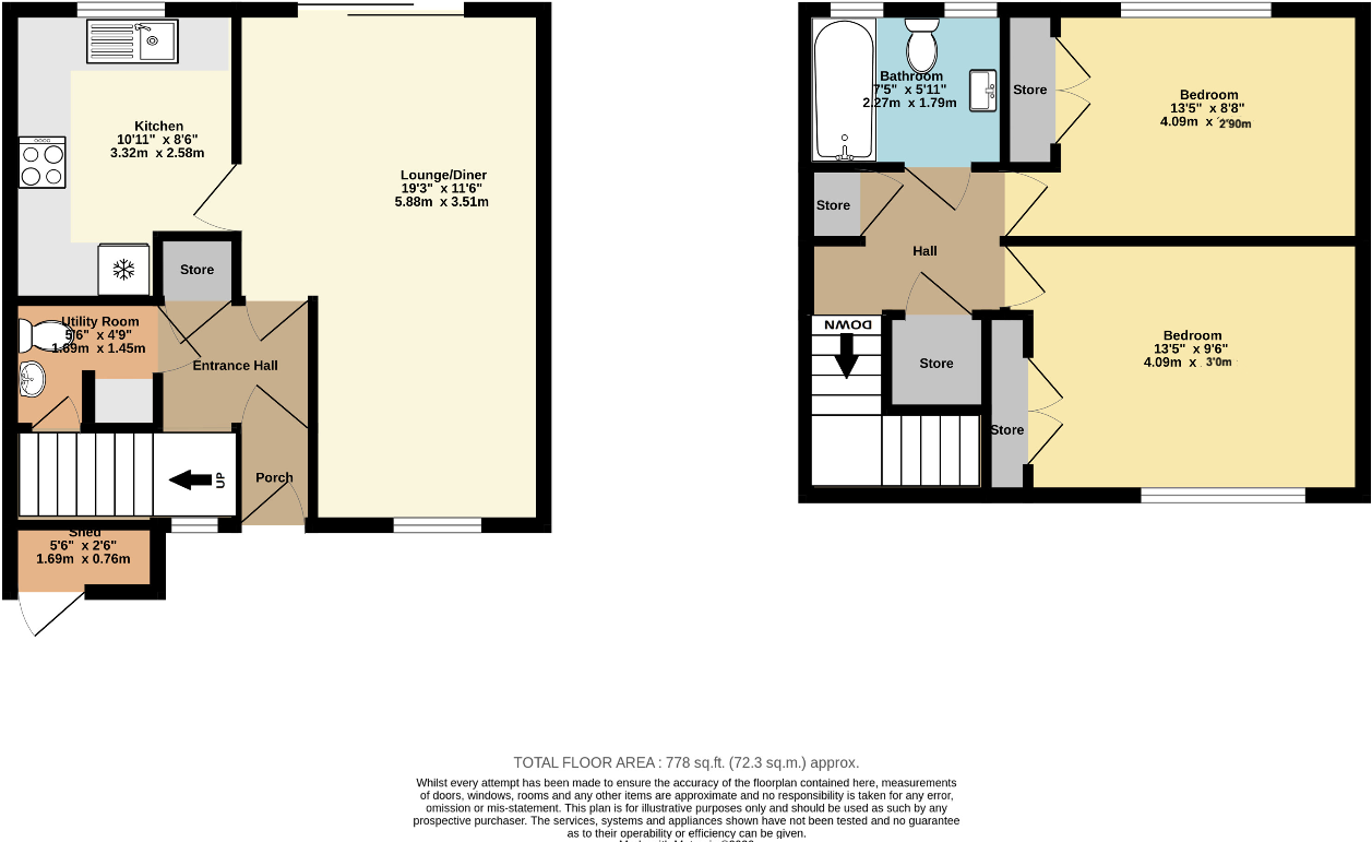 Talavera Road, Canterbury, Kent, CT1 floorplan