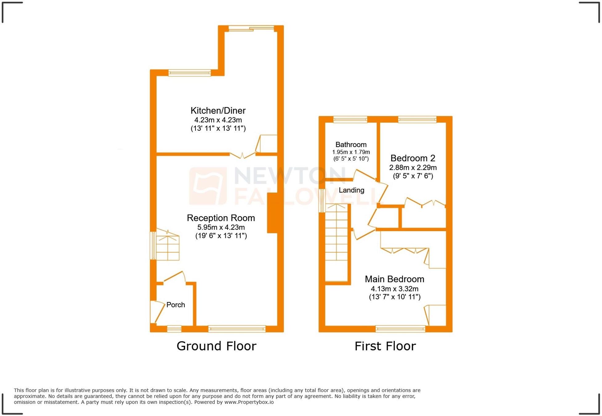Dalley Close, Syston, LE7 floorplan