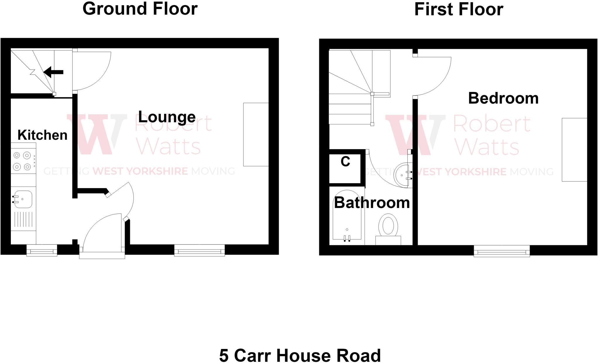 Carr House Road, Shelf, Halifax, HX3 floorplan