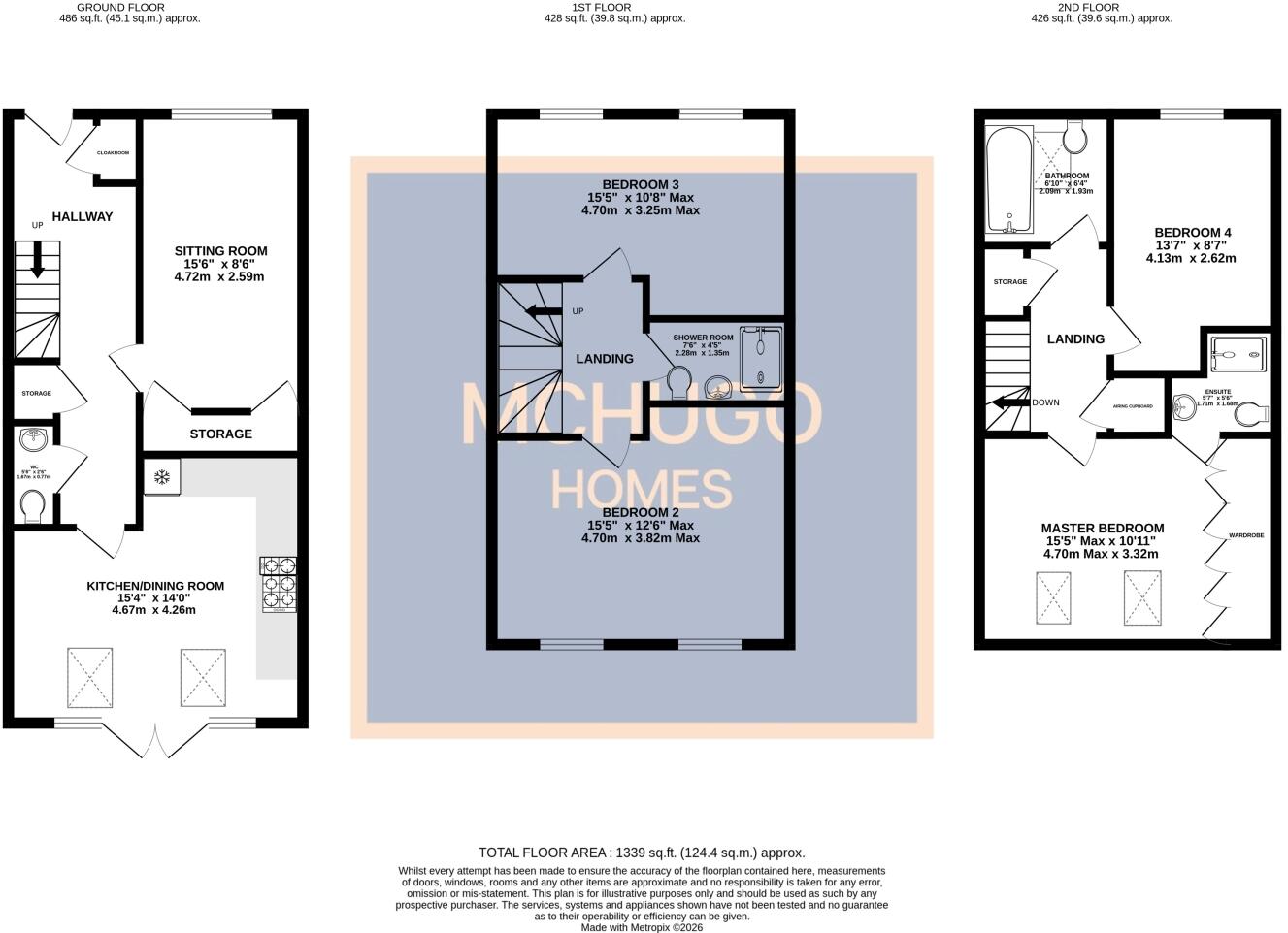 George Dixon Road, Harborne B17 8LQ floorplan