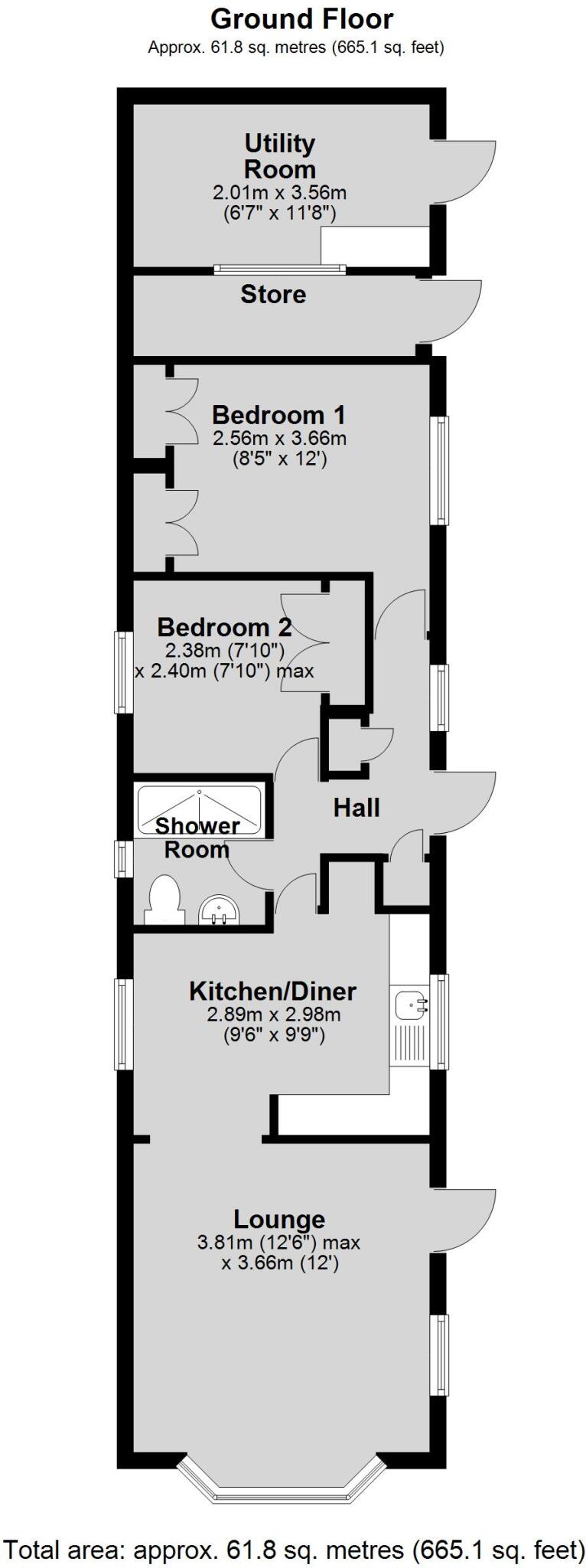 Birch Grove, The Elms floorplan