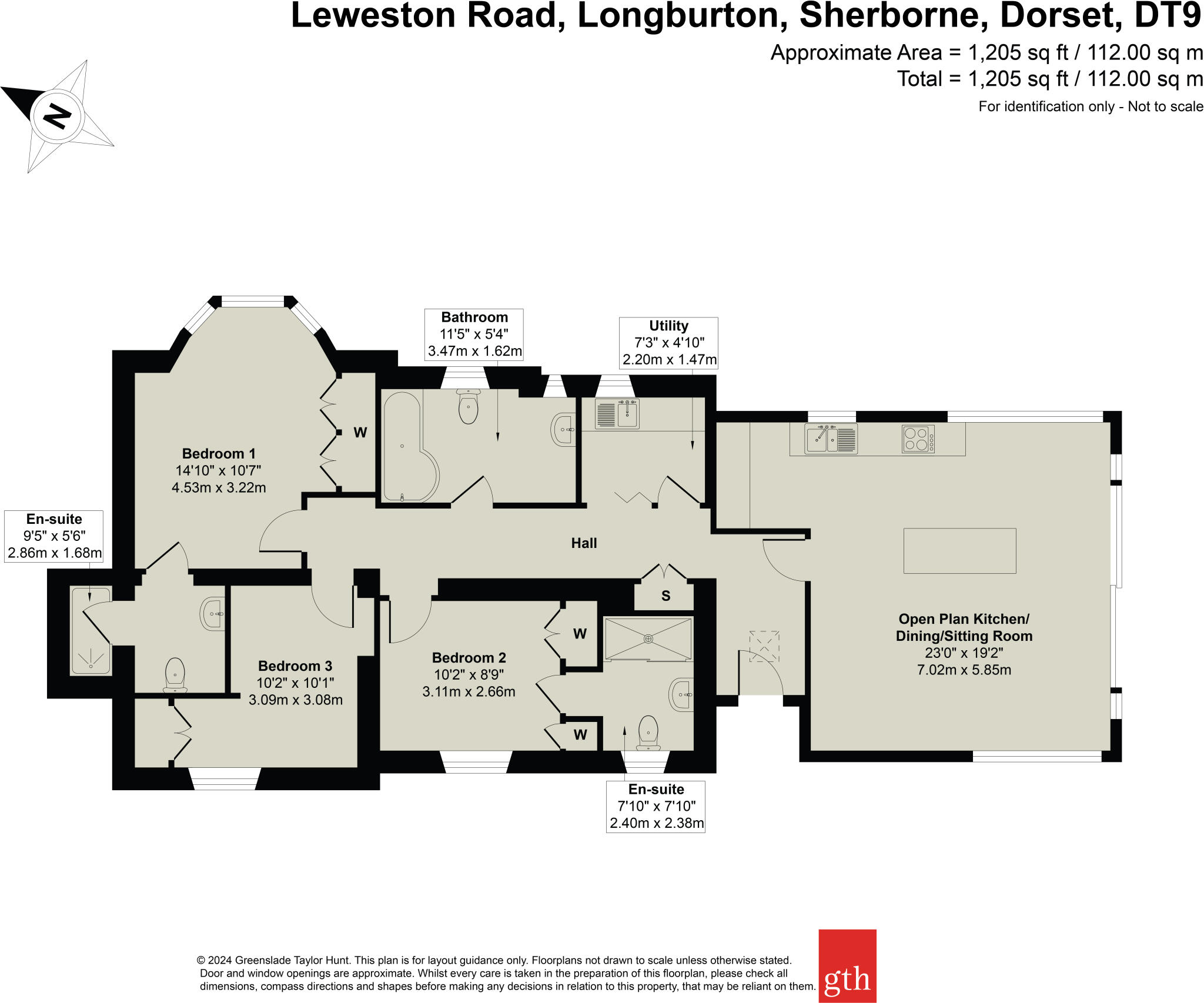Leweston Road, Longburton, Sherborne, DT9 floorplan