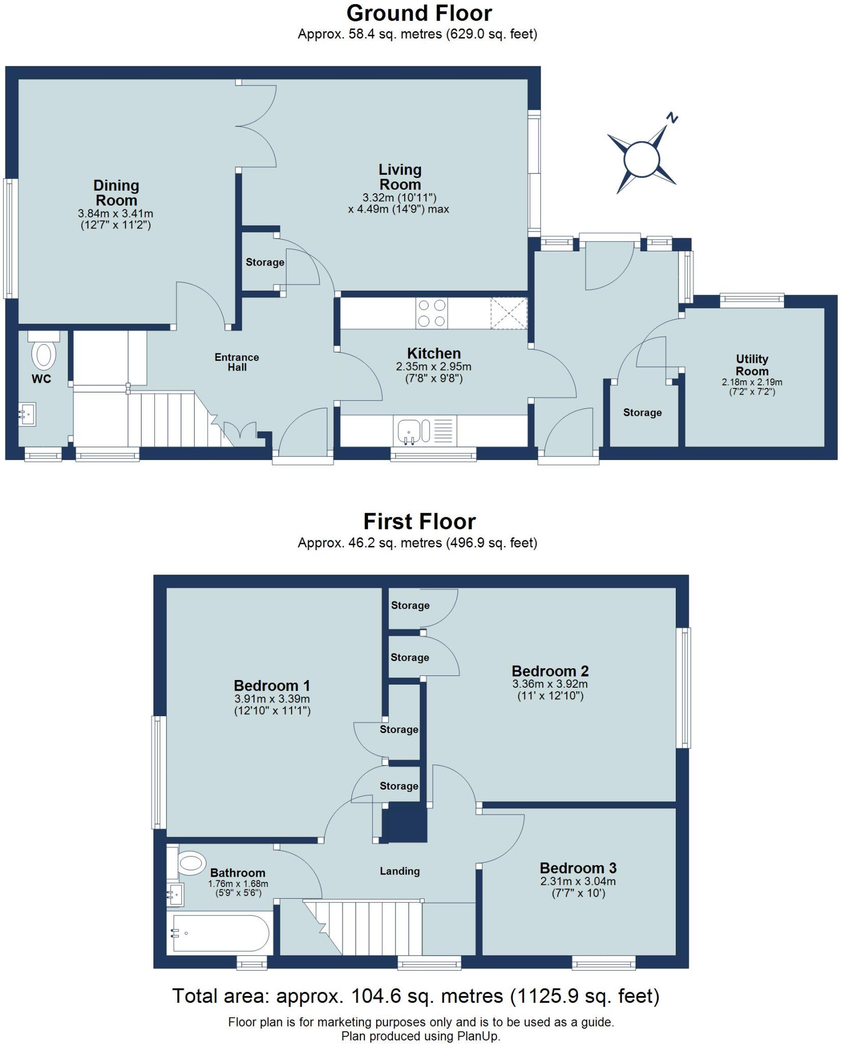 Cavan Drive, St. Albans, Hertfordshire, AL3 floorplan