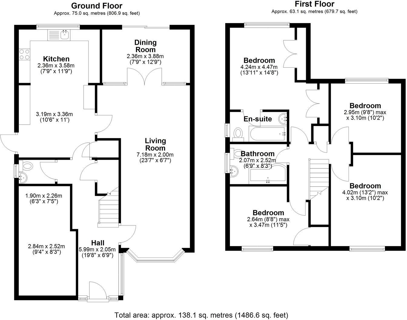 Fleam Road, Nottingham floorplan