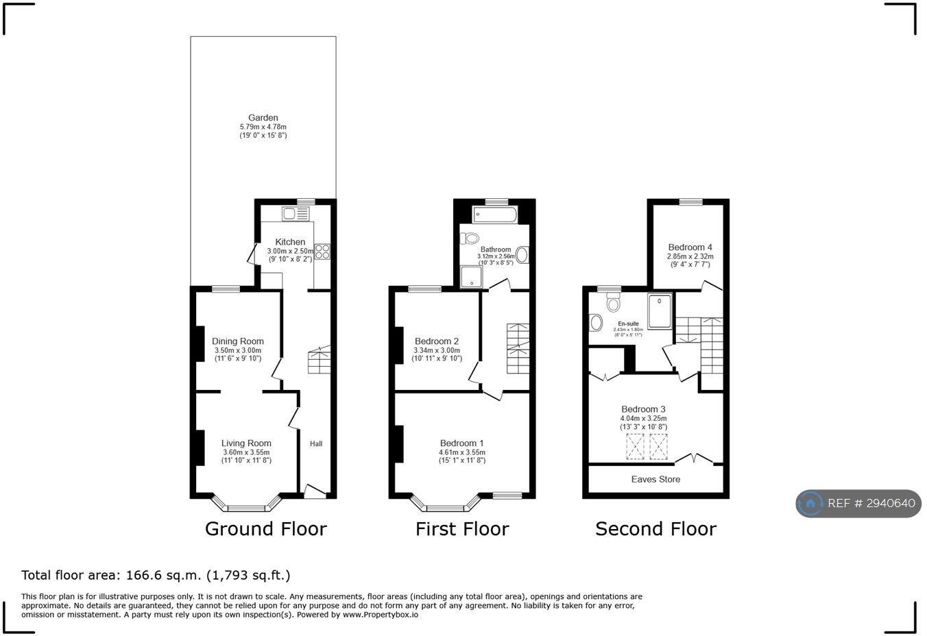 Dorien Road, London, SW20 floorplan
