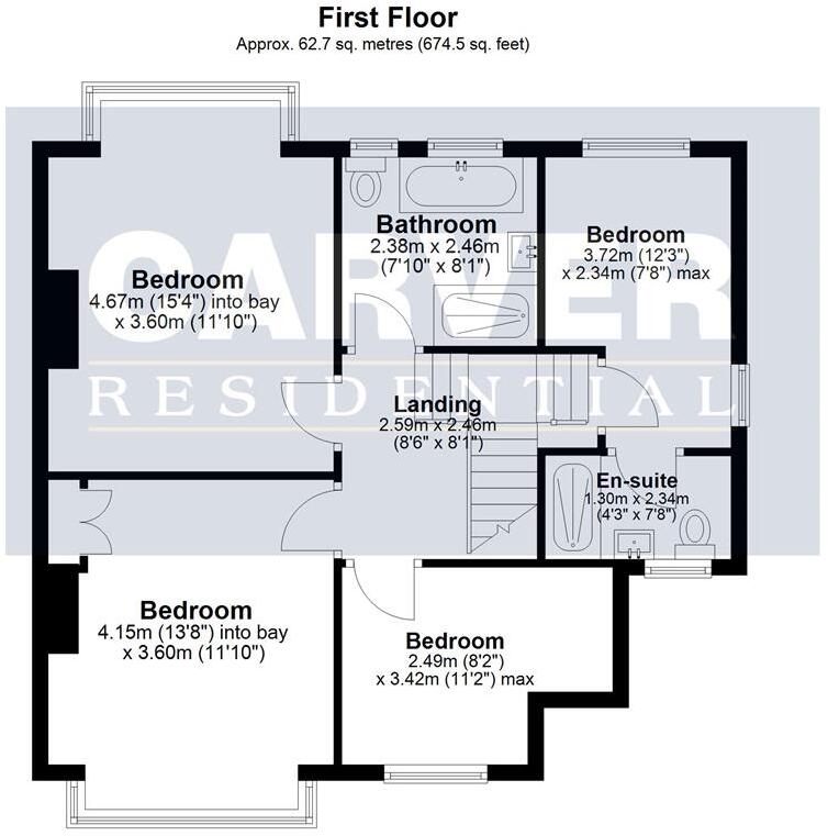 Woodburn Drive, Darlington floorplan
