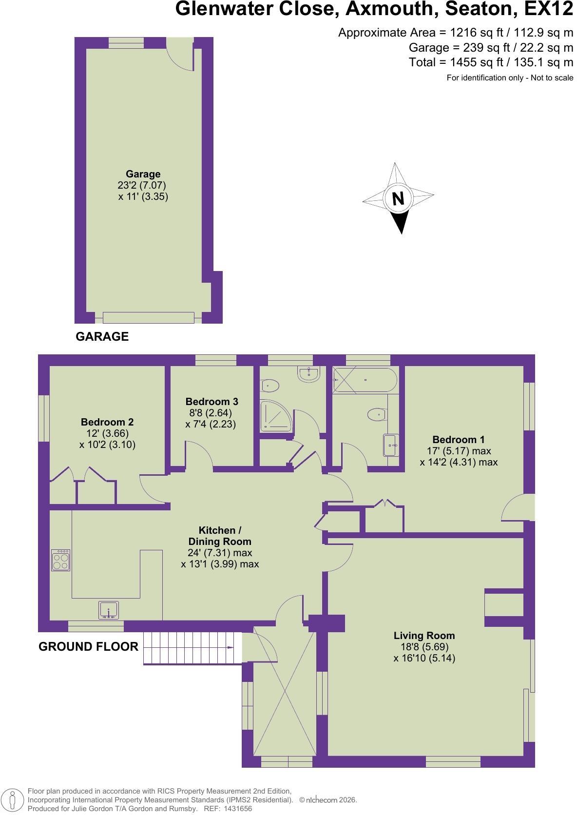 Glenwater Close, Axmouth, Devon floorplan