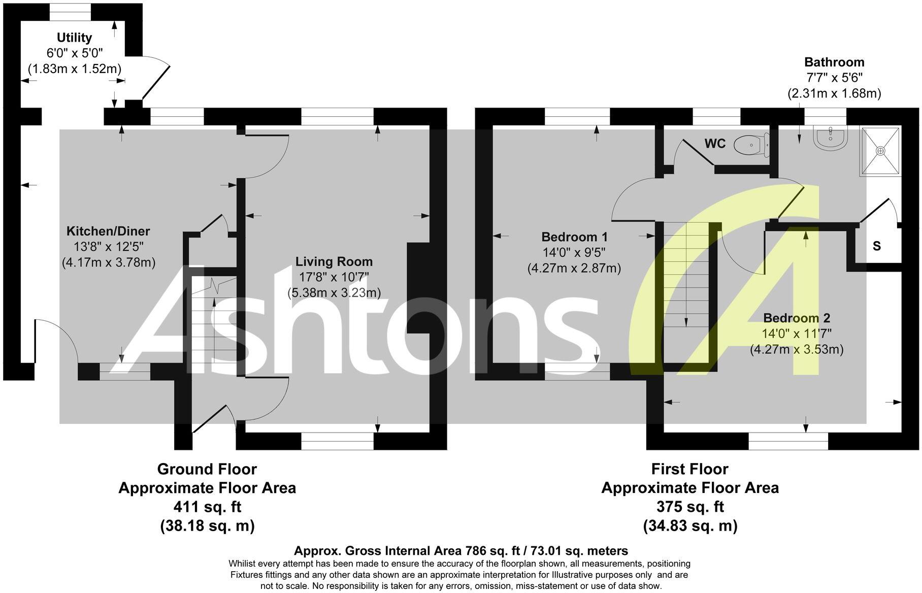 Hayes Crescent, Frodsham, WA6 floorplan