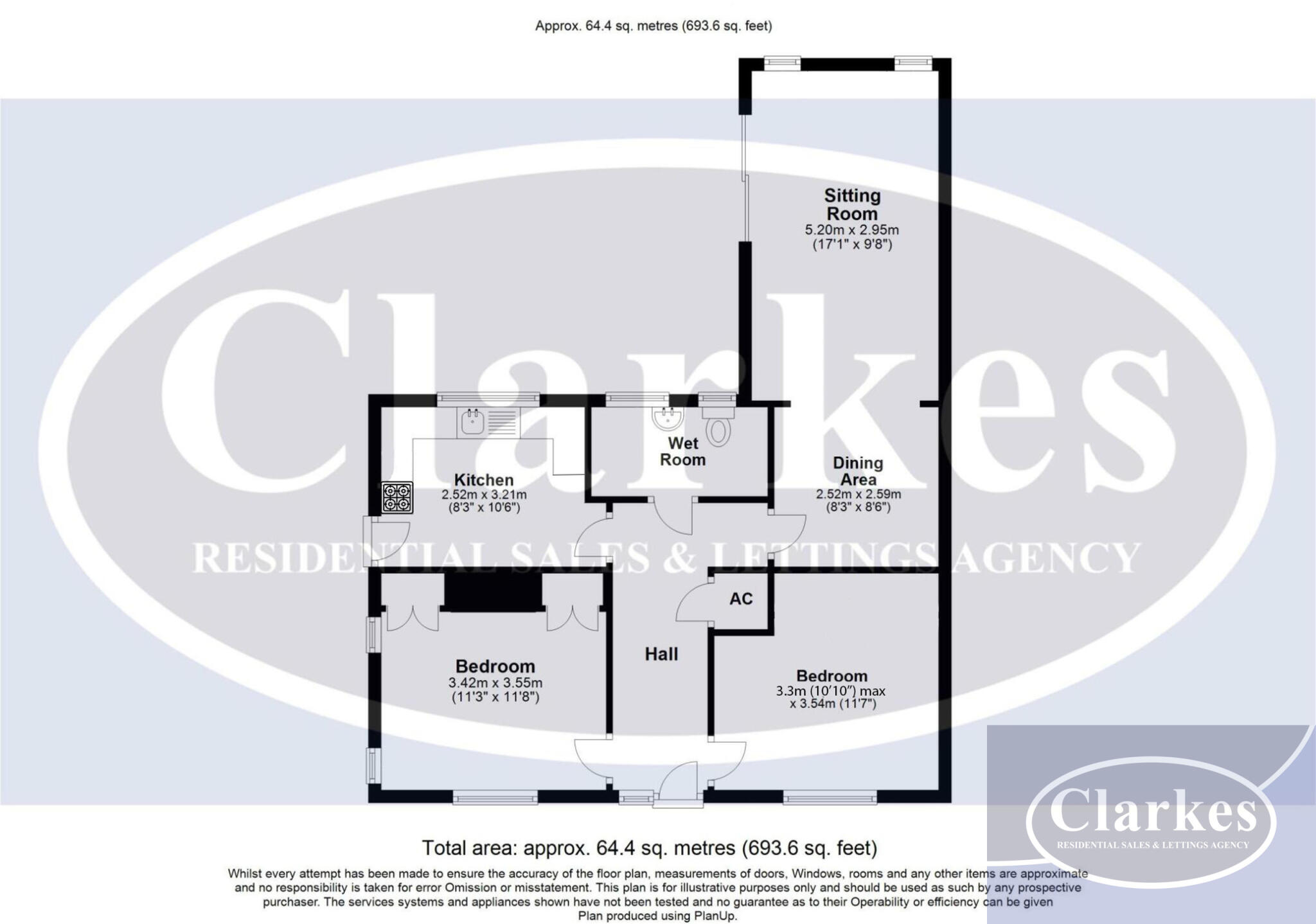 Headswell Crescent, Bournemouth floorplan
