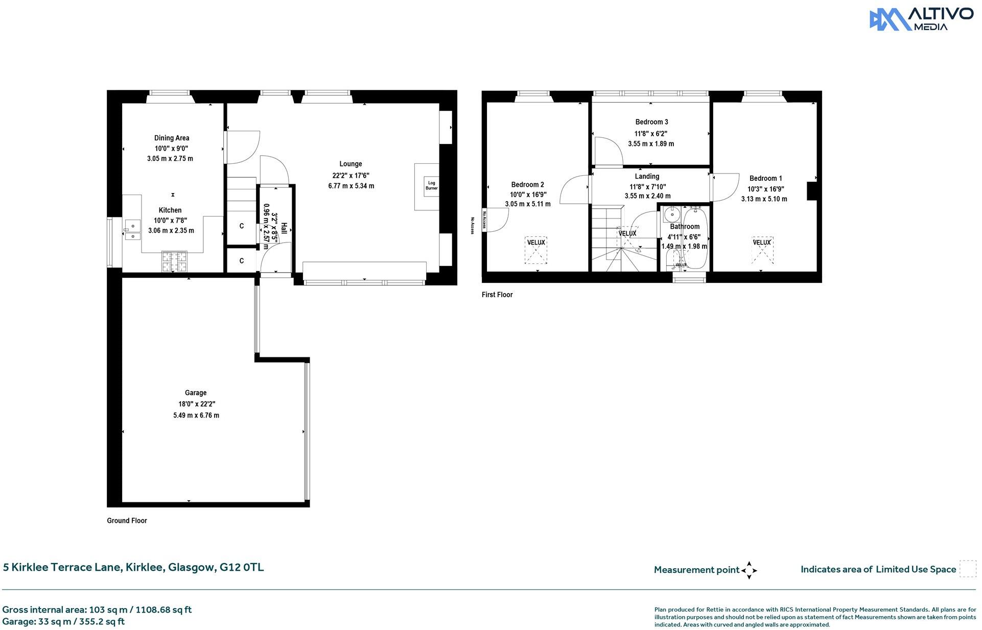 5, Kirklee Terrace Lane, Kirklee, Glasgow floorplan
