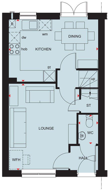 Cottingwood,
Morpeth,
Northumberland,
NE61 3GQ floorplan