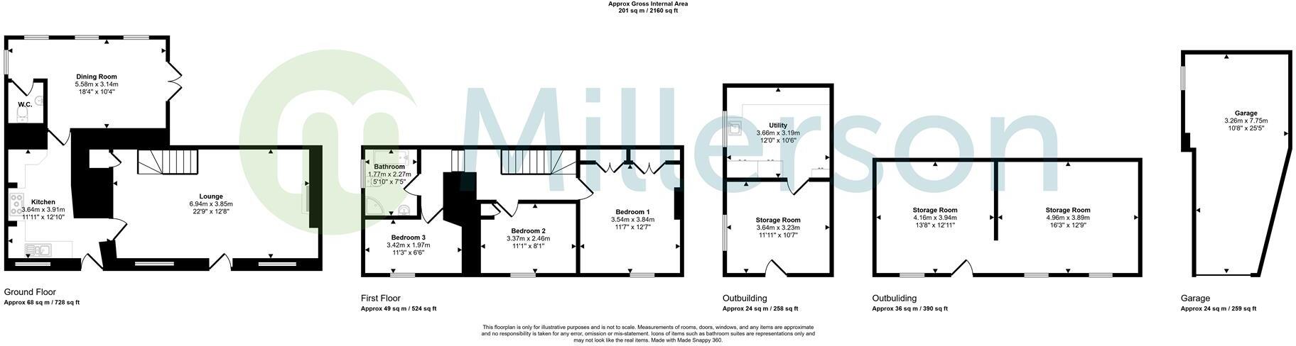 St. Stephen, St. Austell floorplan