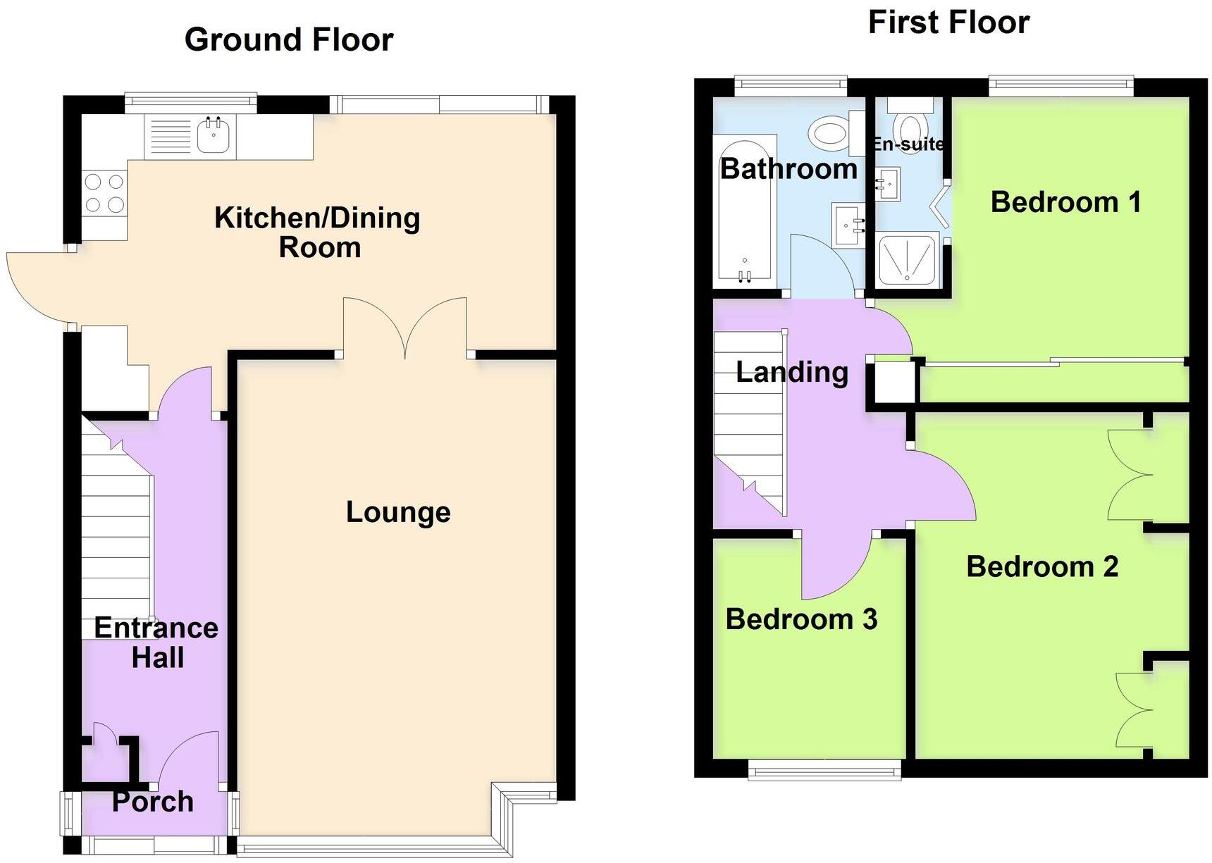Ashington Close, Leicester, LE3 floorplan