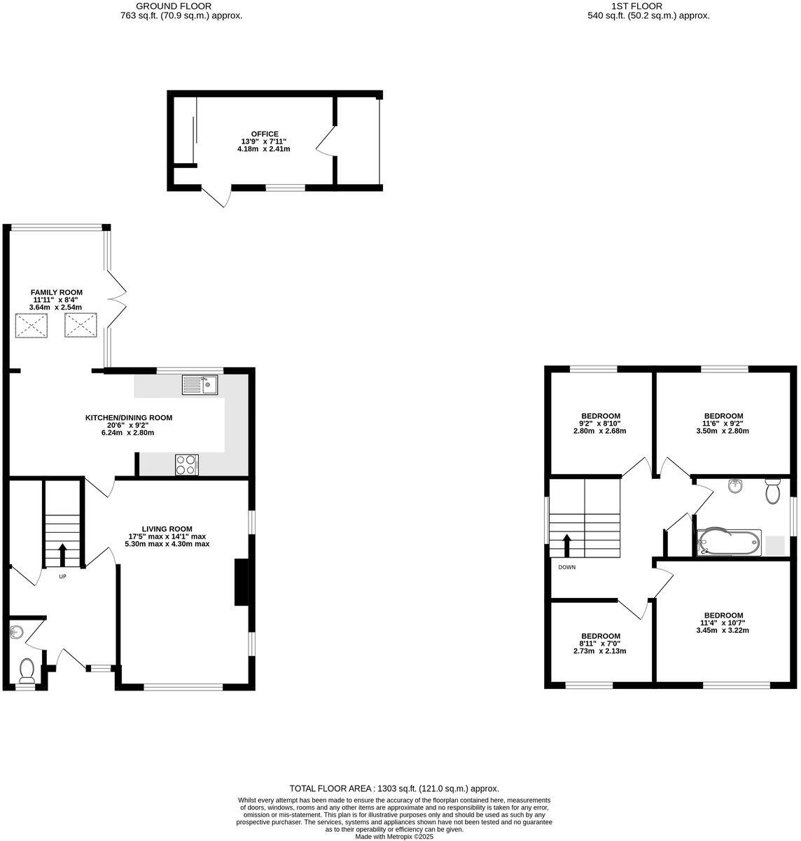 Windermere Way, Farnham, Surrey, GU9 floorplan