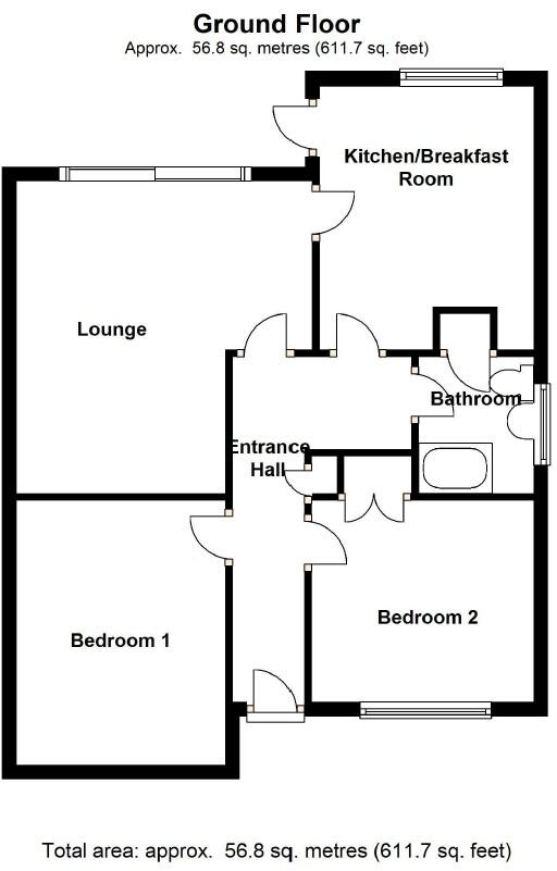 Cannons Close, Bishop's Stortford, CM23 floorplan