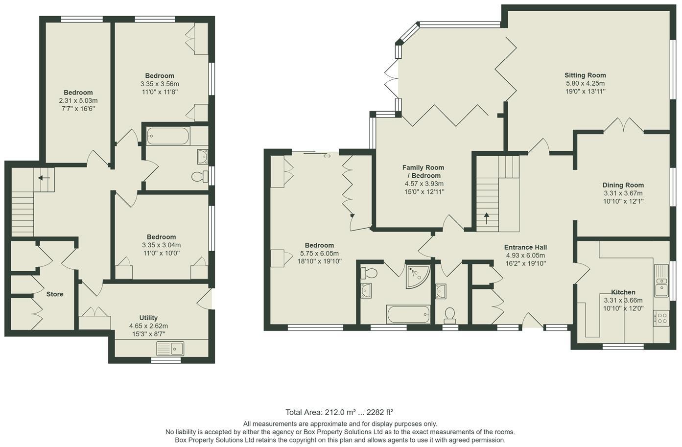 Constable Road, Ilkley floorplan