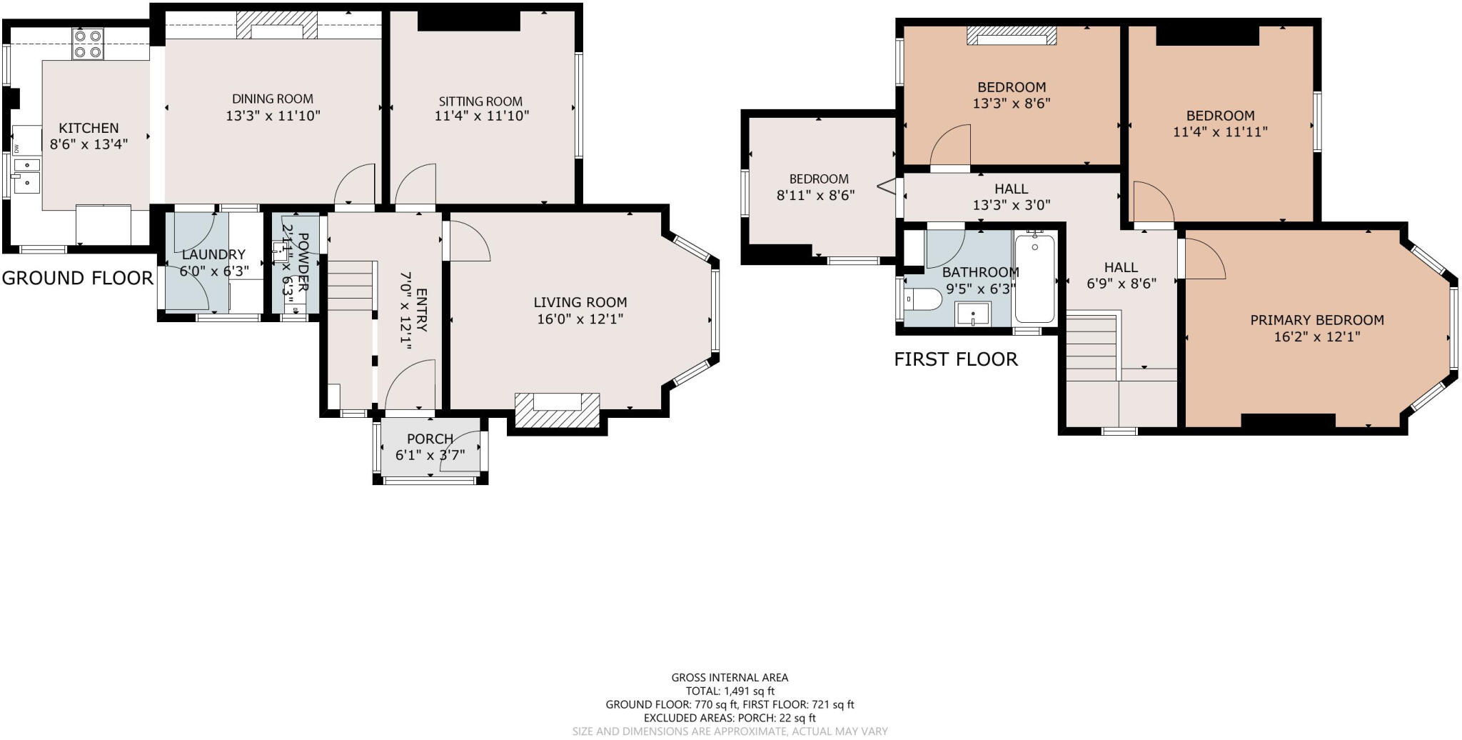 Kingsland Road, Whitchurch, Cardiff, South Glamorgan, CF14 floorplan