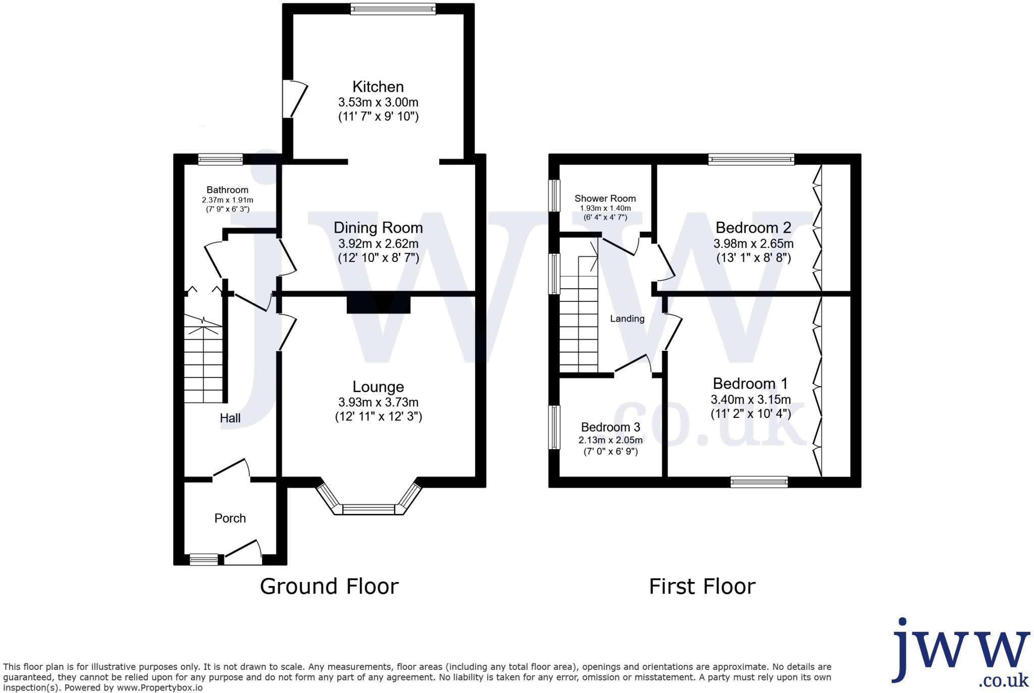 Park House Road, Merryoaks, Durham, DH1 floorplan