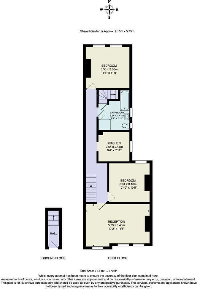 Brettenham Road, Walthamstow floorplan