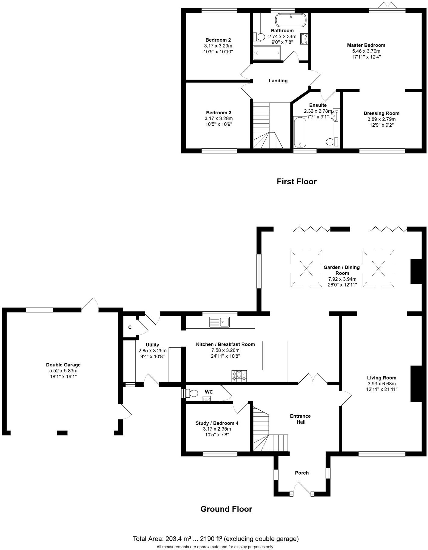 Lynn Road, Grimston, King's Lynn, Norfolk, PE32 floorplan