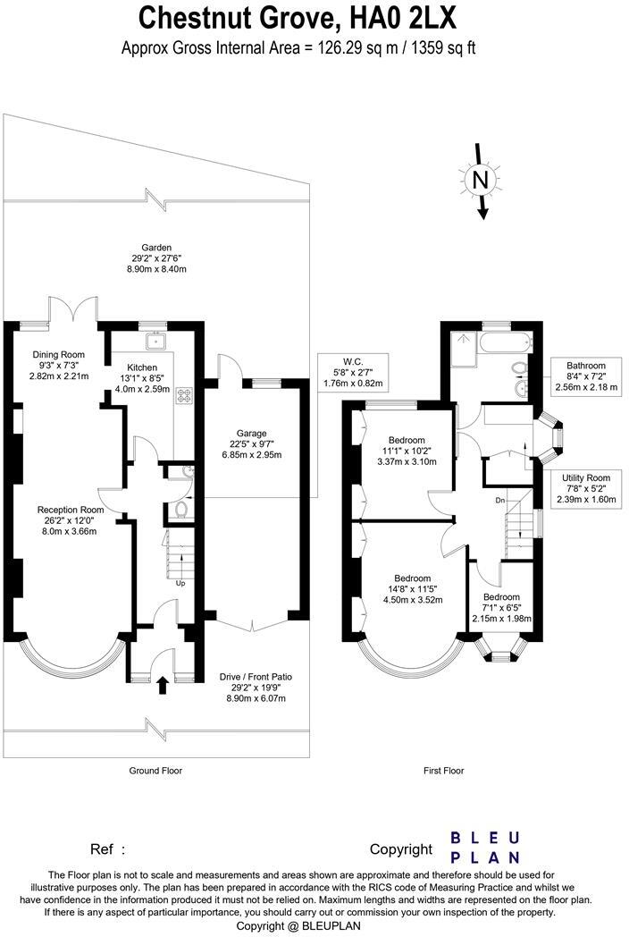 Chestnut Grove, Wembley floorplan