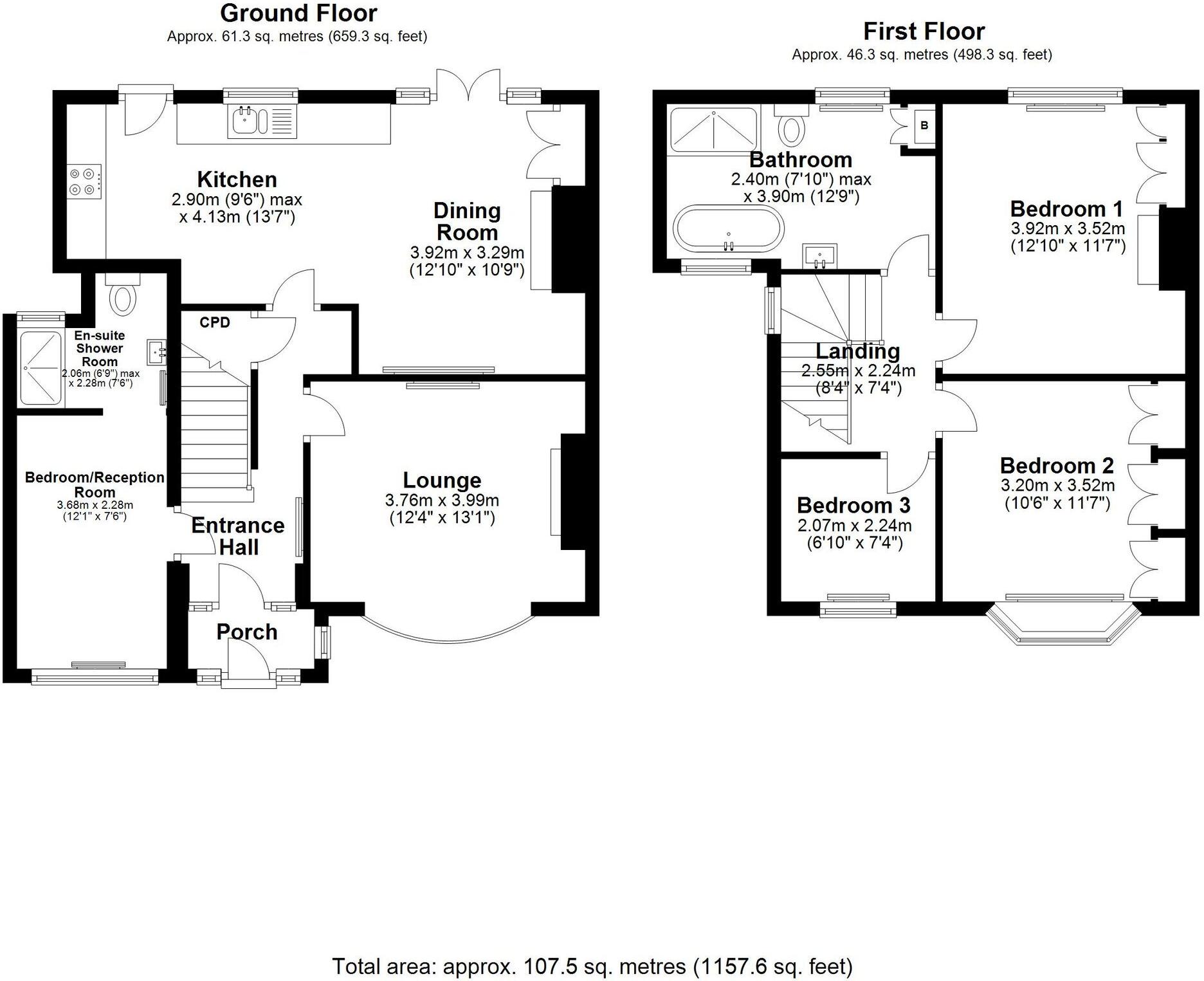 Marbury Road, Anderton, CW9 floorplan