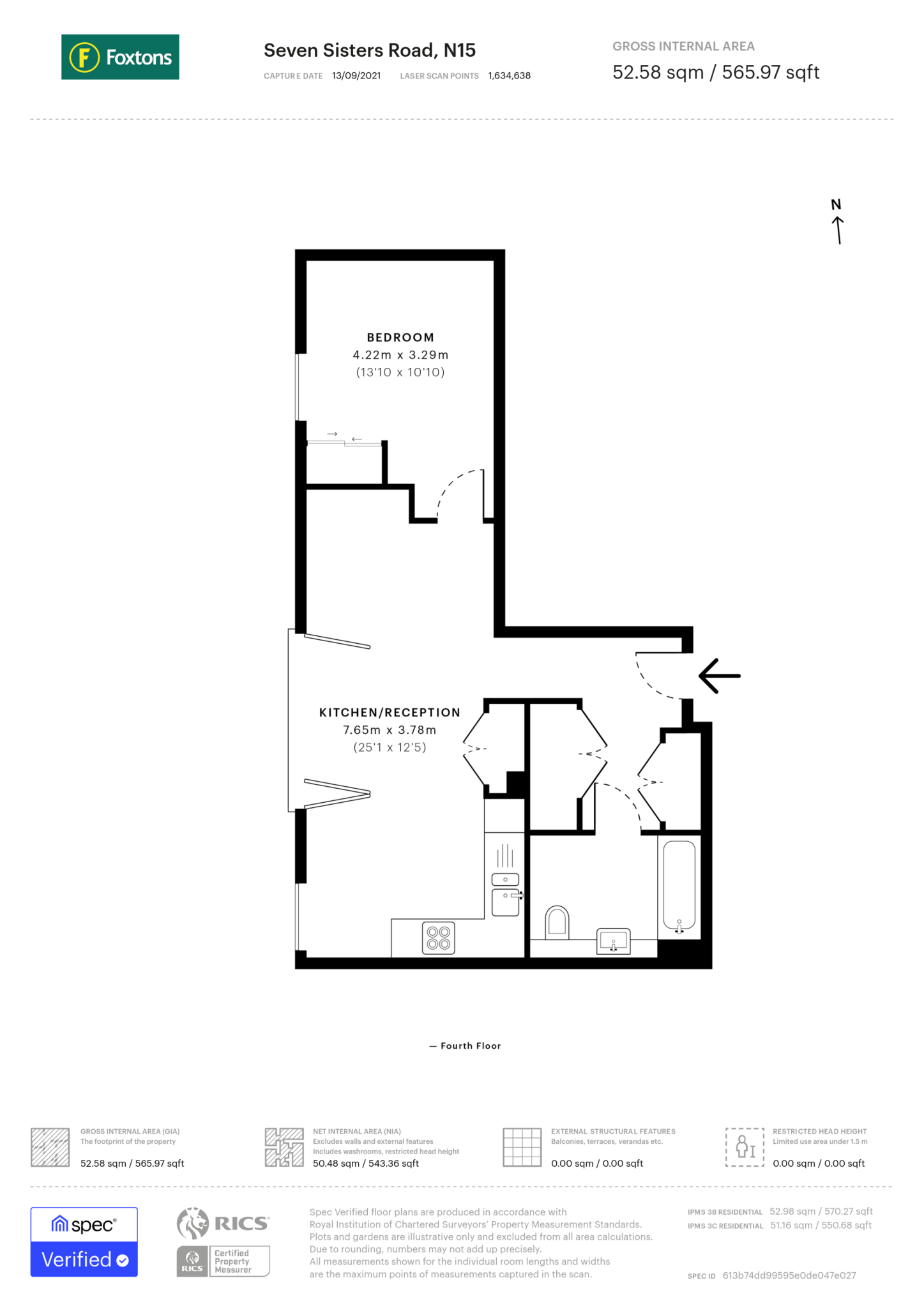 Seven Sisters Road, Tottenham, London, N15 floorplan