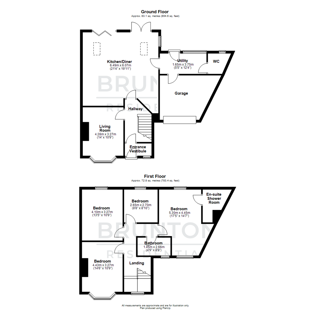Millfield Gardens, Hexham, NE46 floorplan