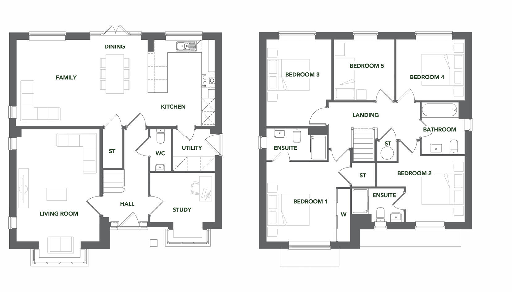 Blossom Green, Berrow Green Road, Martley, Worcestershire, WR6 floorplan
