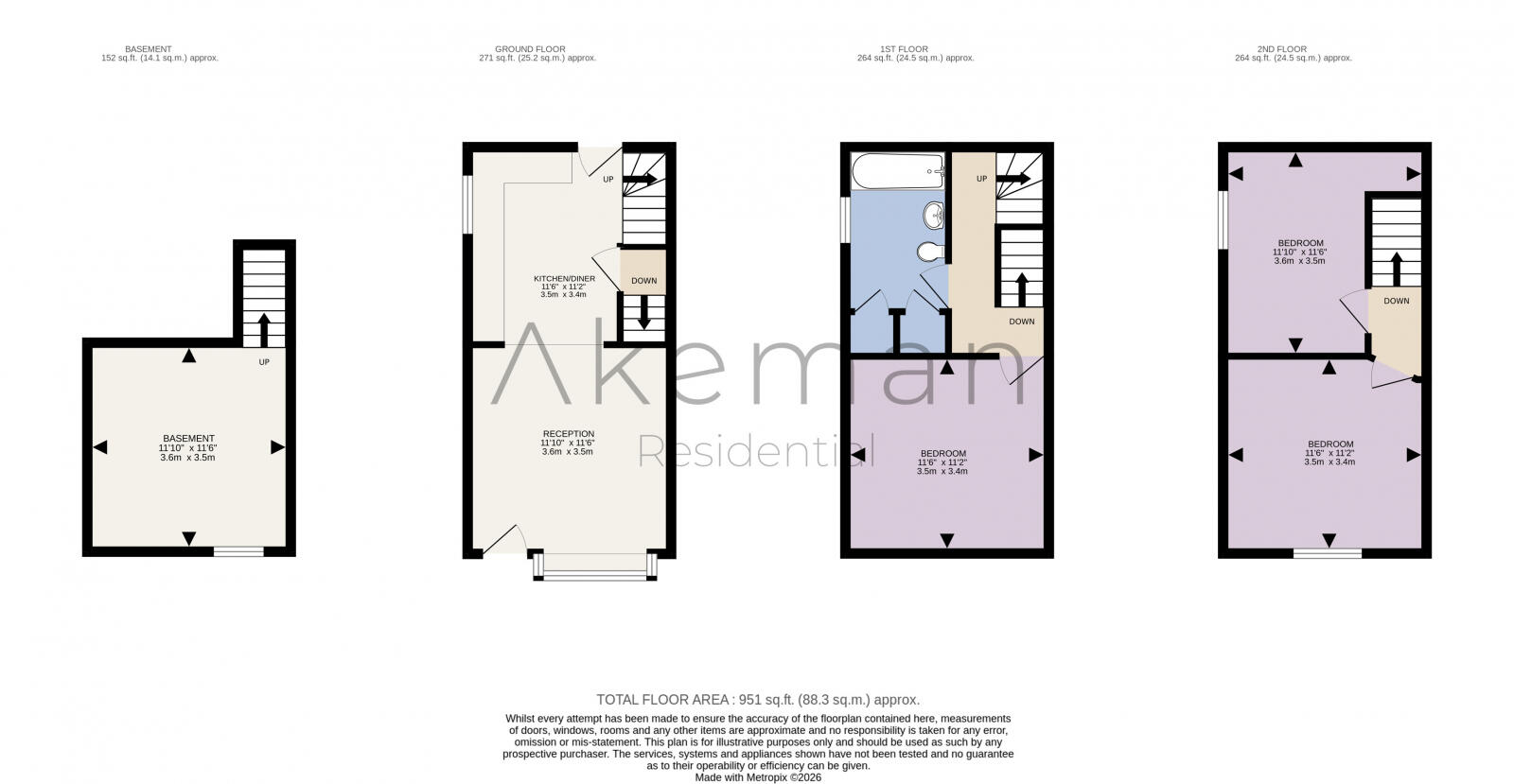Church Road, Ivinghoe floorplan
