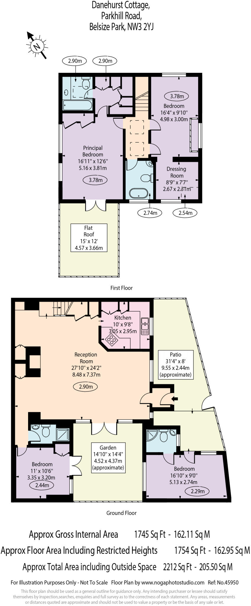 Parkhill Road, Belsize Park, NW3 floorplan