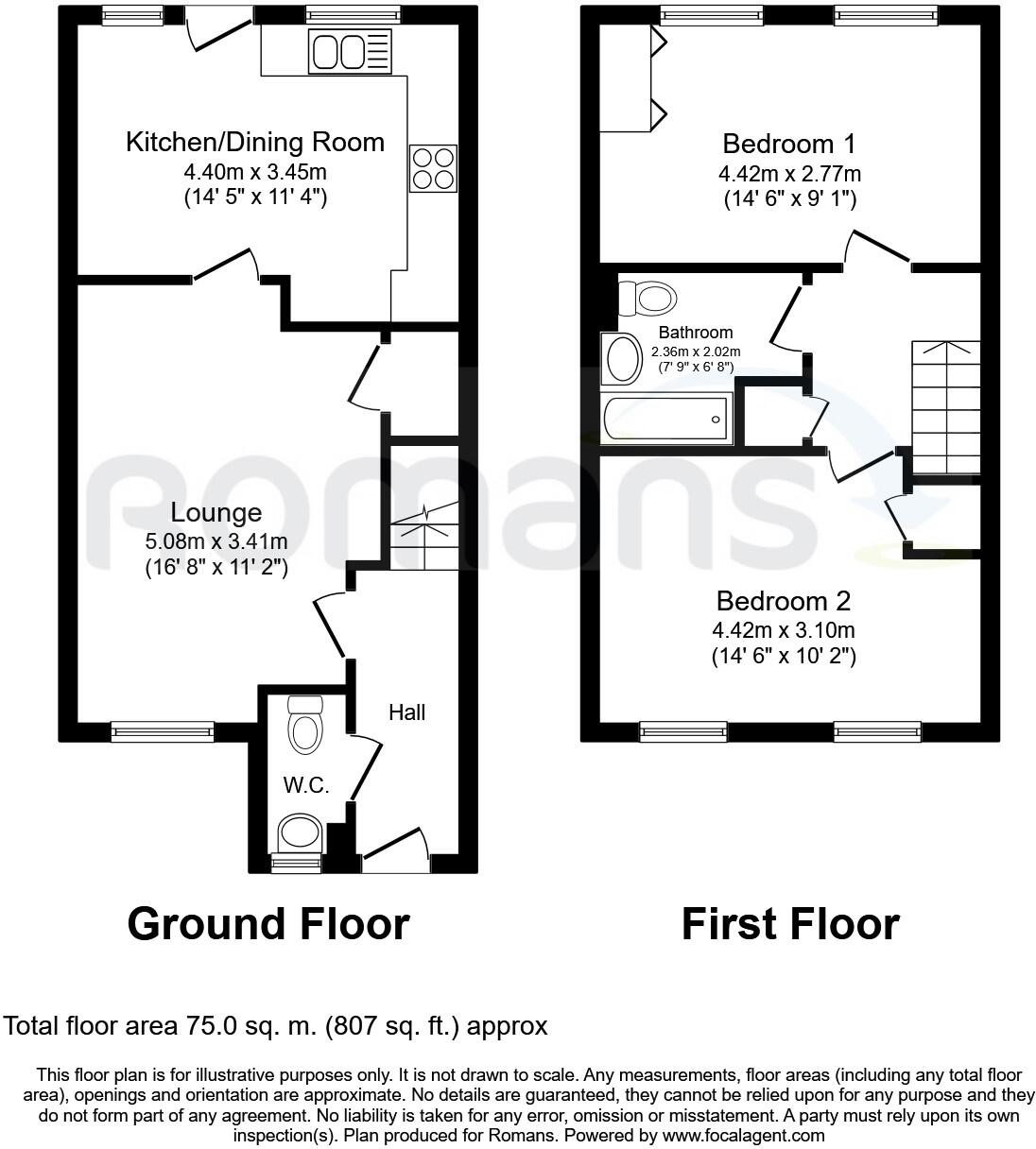 Rowner Crescent, Sherfield-on-Loddon, Hook floorplan