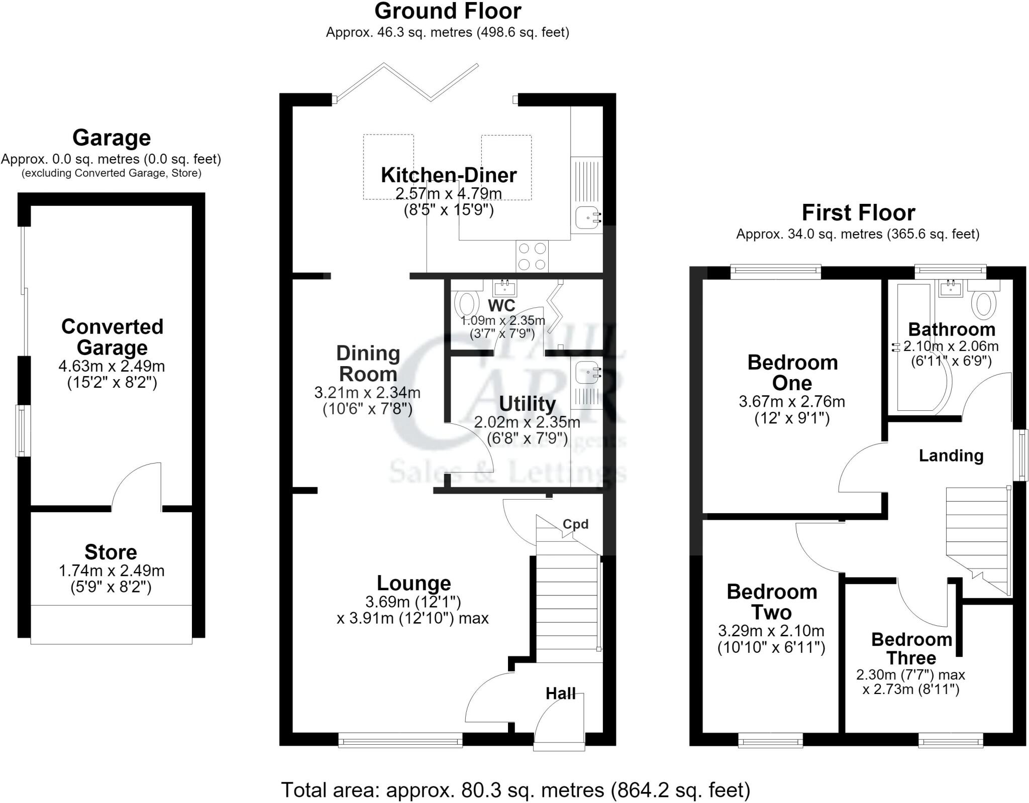 Burntwood Road, Norton Canes floorplan